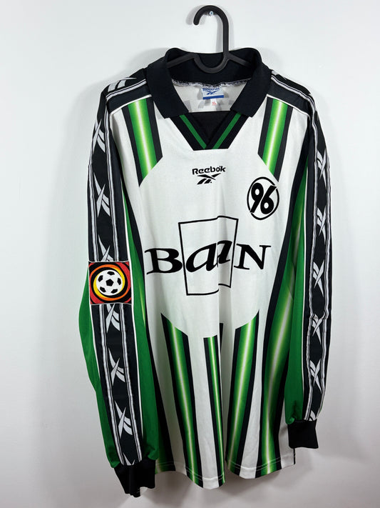 Hannover 96 1998/1999 Heimtrikot Baan – XL - #18 Degen (Matchworn mit Zertifikat)