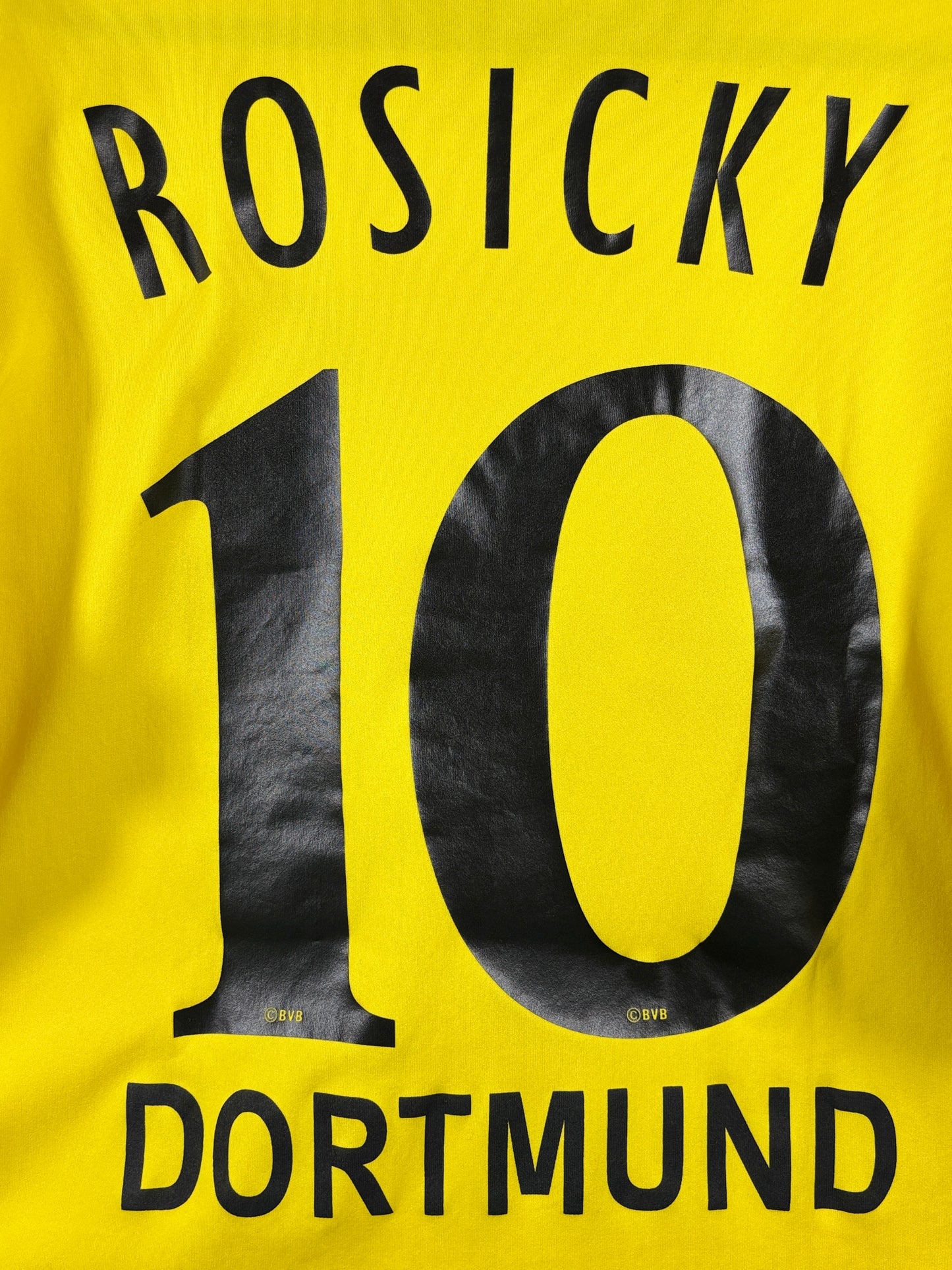 BVB Borussia Dortmund 2003/2004 Heimtrikot - L - #10 Rosicky