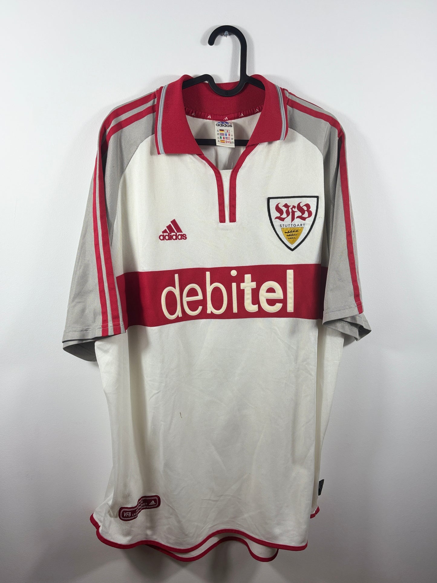 VfB Stuttgart 2000/2001 Heimtrikot - XXL - #36 Dundee