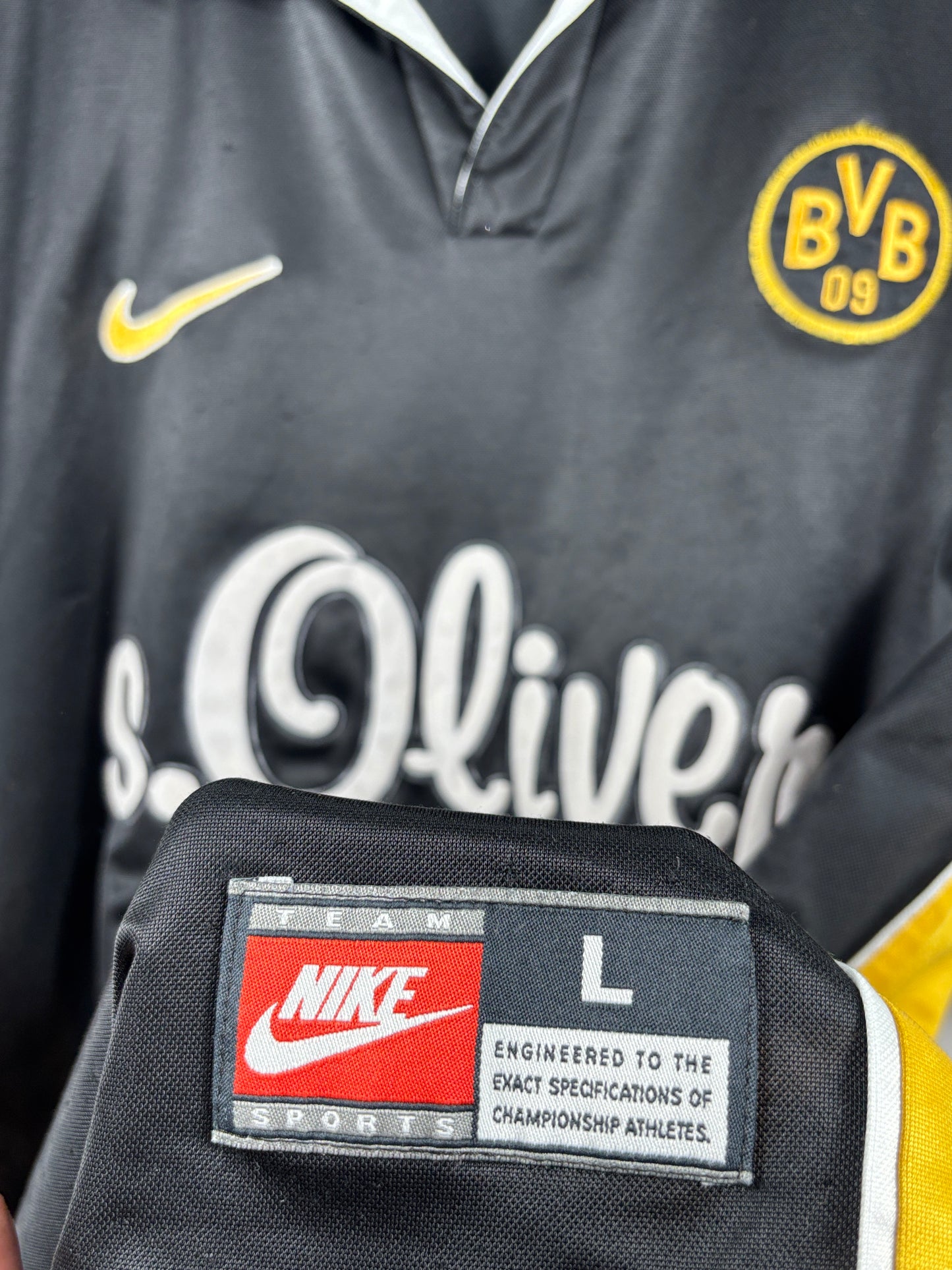 BVB Borussia Dortmund 1998/1999/2000 Auswärtstrikot - L