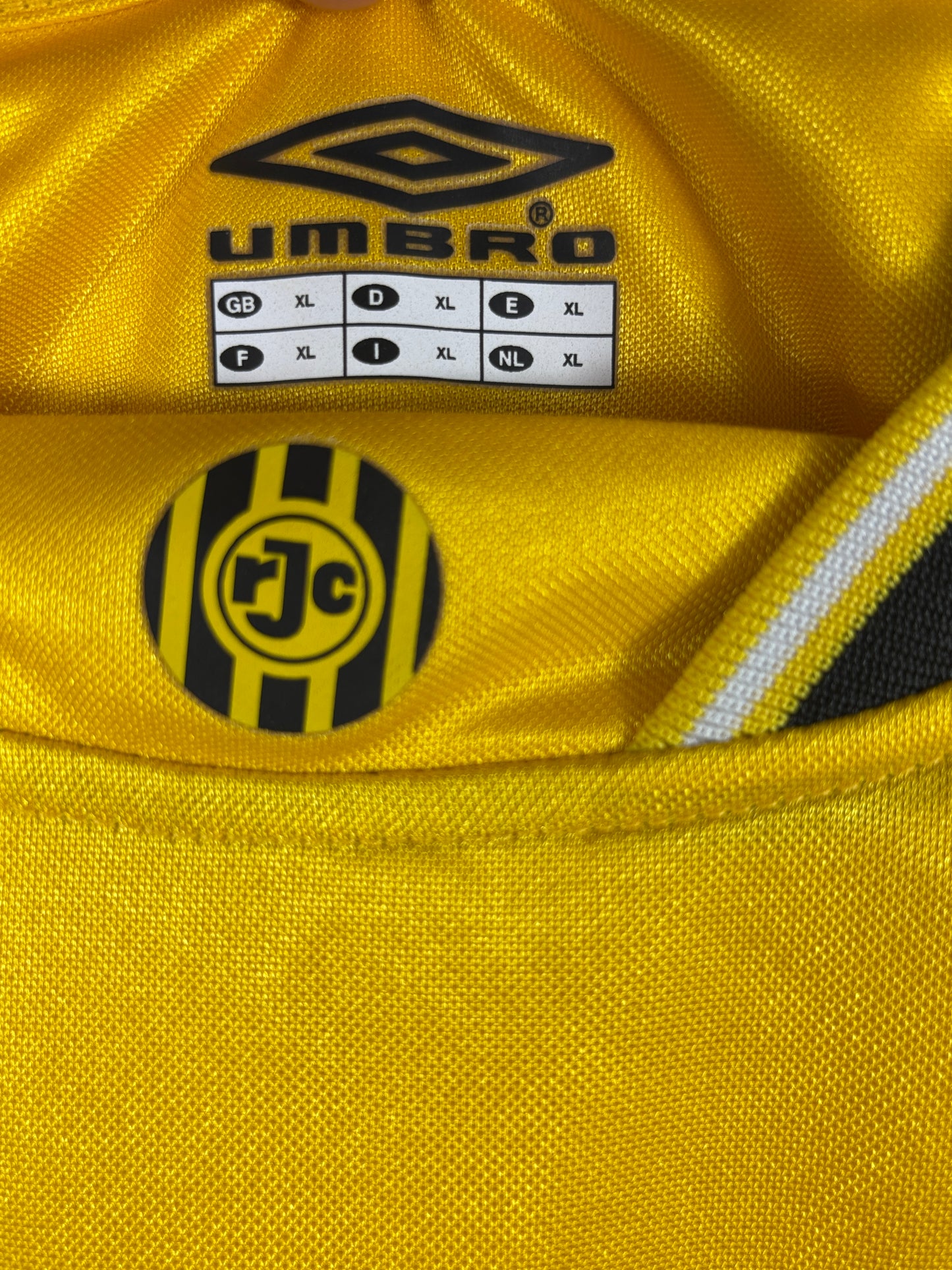Roda JC Kerkrade 2003/2004 Heimtrikot  - XL - #14 v. Dessel (Matchworn)