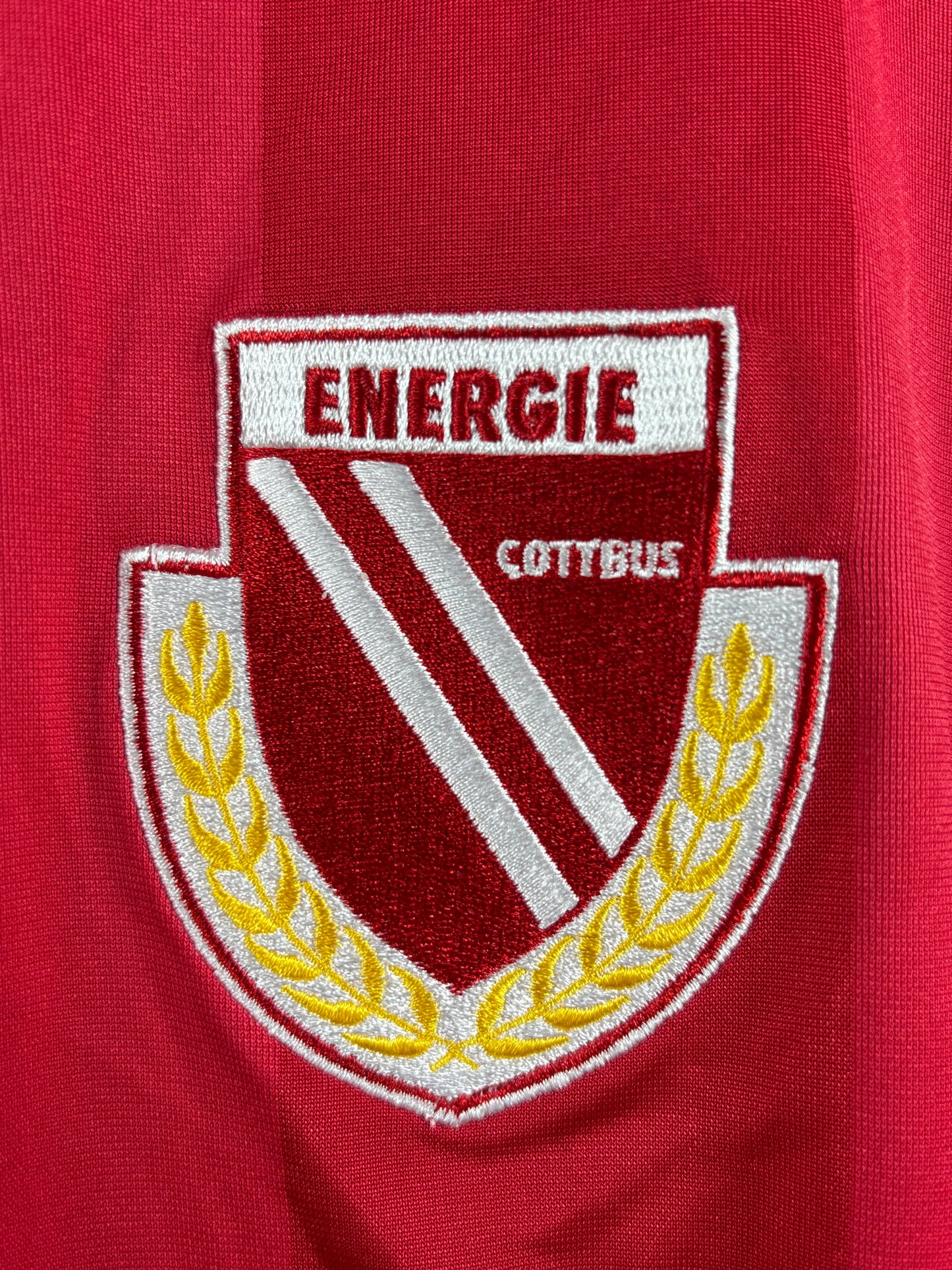 Energie Cottbus 2011/2012 Heimtrikot- M - #27 Banaskiewicz (Matchprepared)