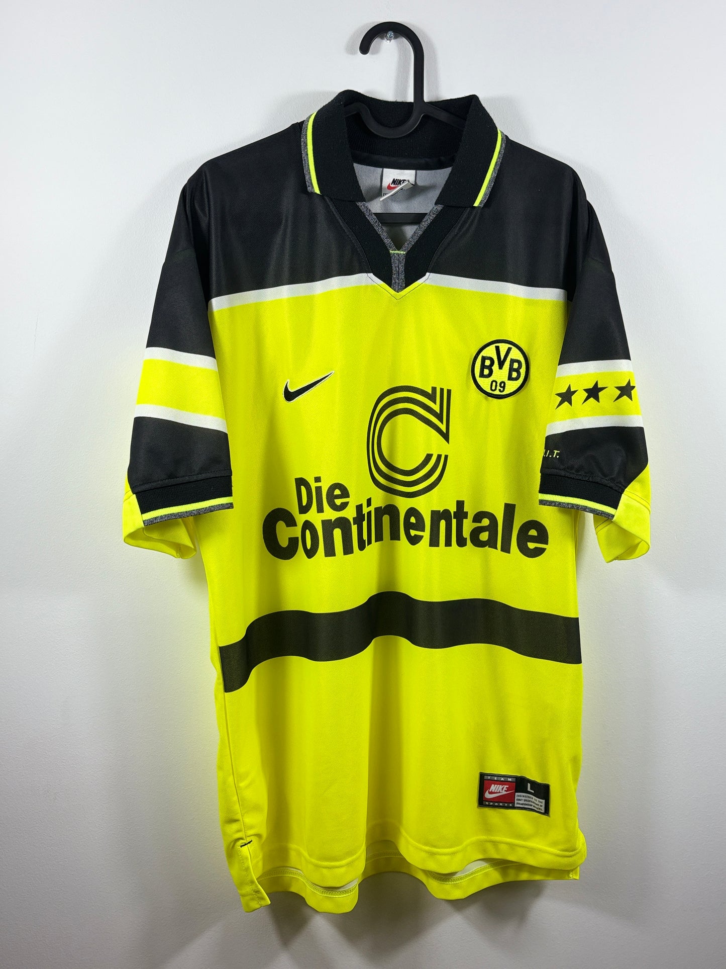 BVB Borussia Dortmund 1997/1998 Heimtrikot - L