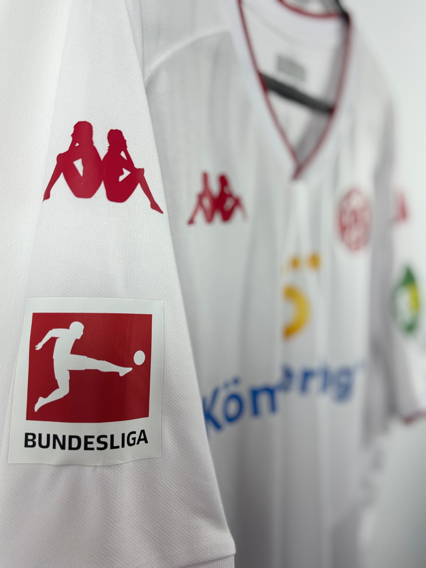 1. FSV Mainz 05 2022/2023 Auswärtstrikot - XL - #17 Ajorque (Matchprepared & signiert)