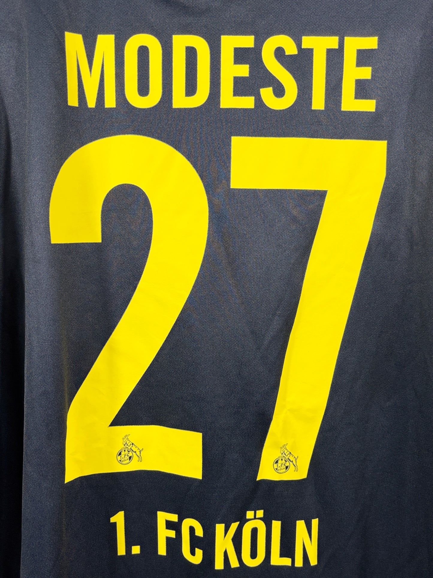 1. FC Köln 2019/2020 Auswärtstrikot Rewe – M - #27 Modeste