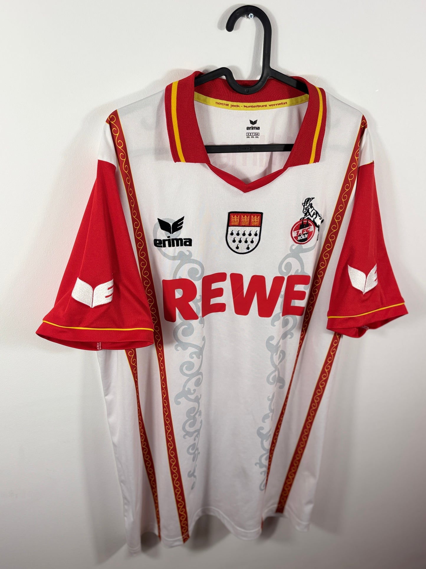 1. FC Köln 2014/2015 Karnevalstrikot Rewe – XXL - #10 Helmes