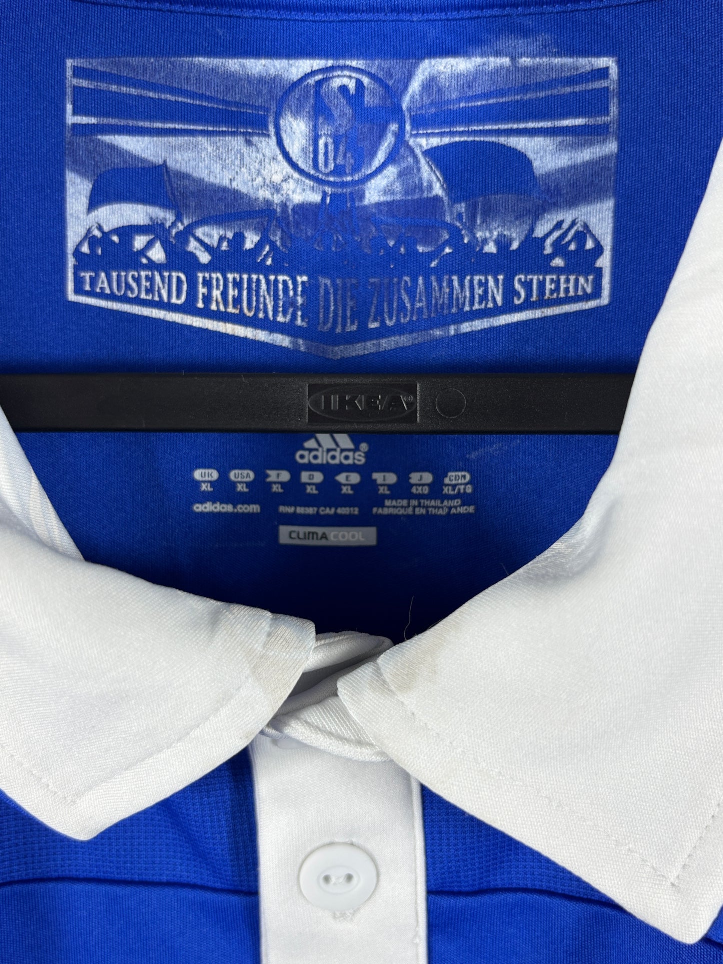 Schalke 04 2010/2011/2012 Heimtrikot - XL - #7 Raul