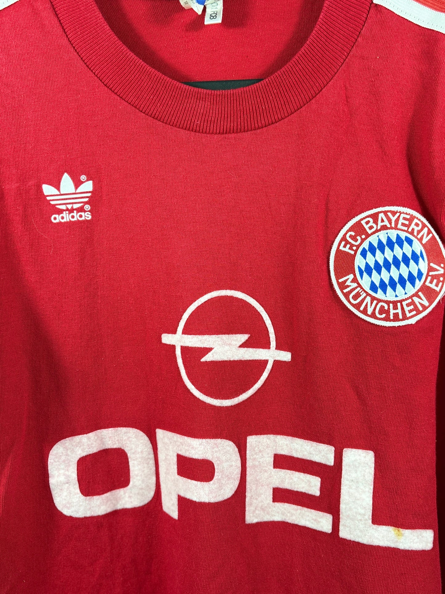 FC Bayern München 1989/1990/1991 Heimtrikot OPEL– XL
