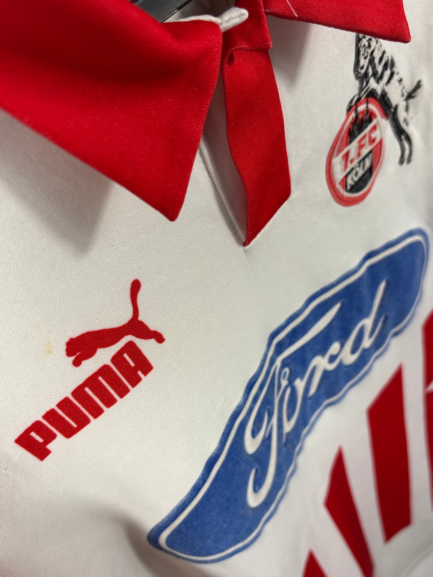 1. FC Köln 1994/1995 Heimtrikot Ford – L