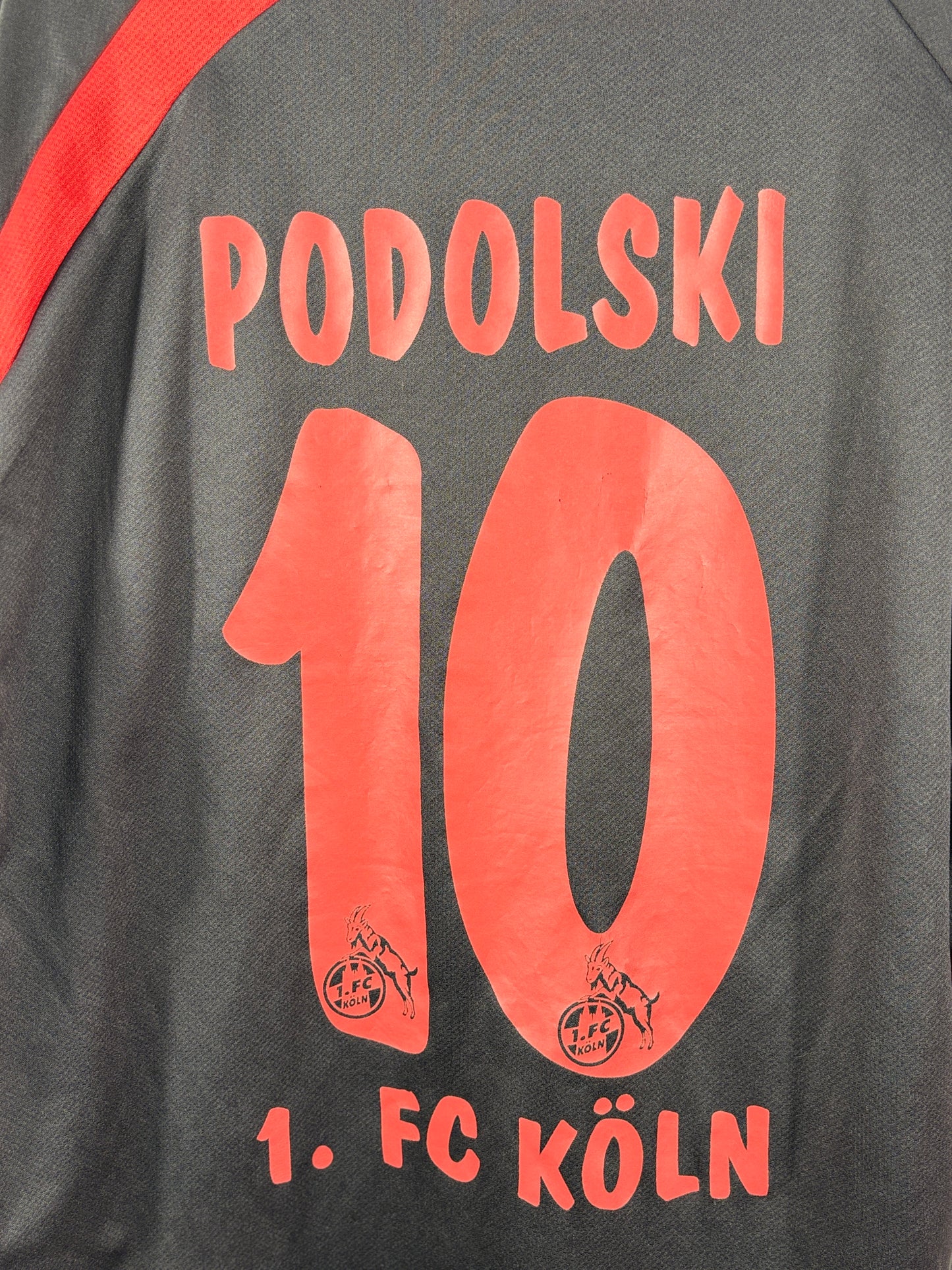 1. FC Köln 2009/2010 Auswärtstrikot Rewe - L/XL - #10 Podolski
