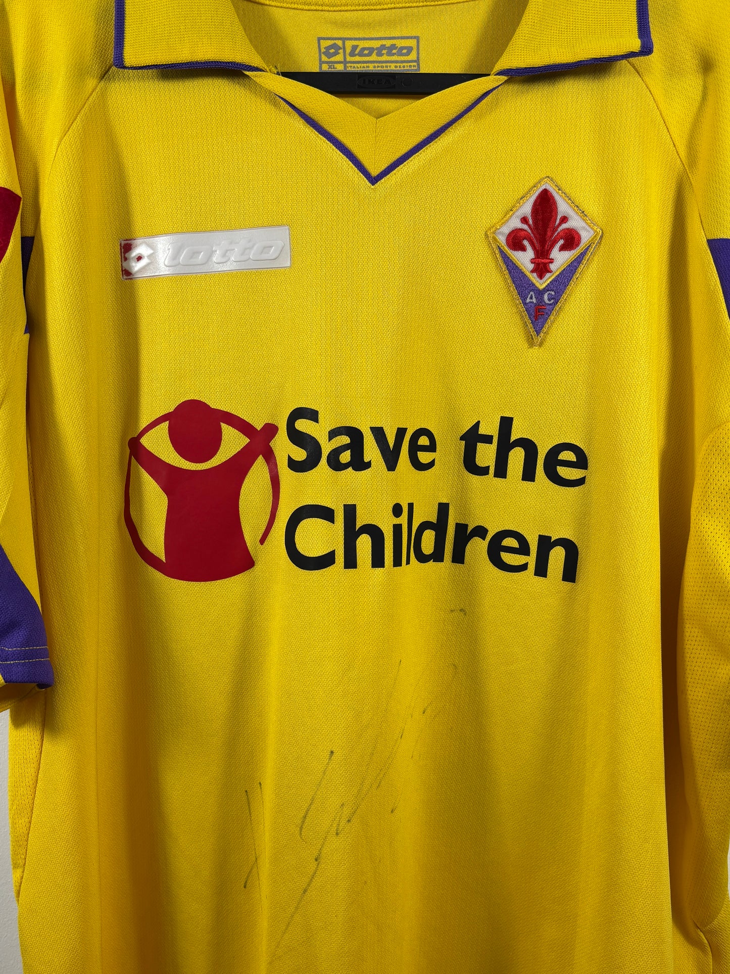 ACF Fiorentina 2010/2011 Ausweichtrikot – XL - #27 Seferovic (signiert)