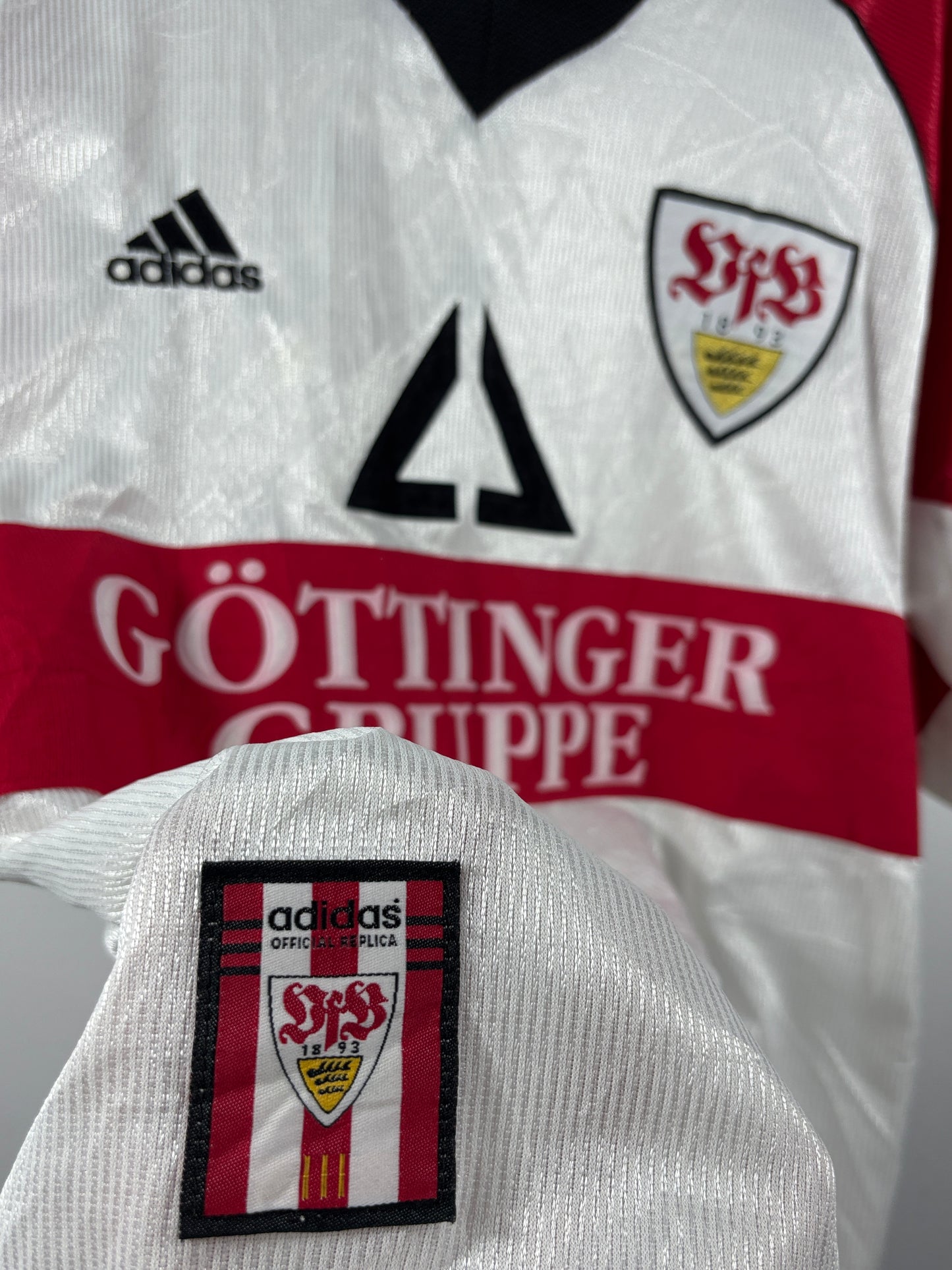 VfB Stuttgart 1997/1998/1999 Heimtrikot - M