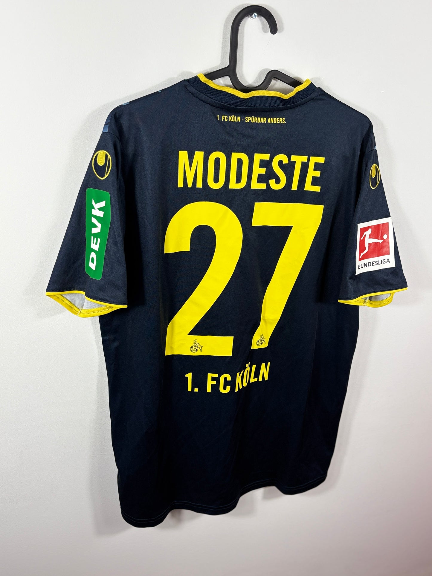 1. FC Köln 2019/2020 Auswärtstrikot Rewe – M - #27 Modeste