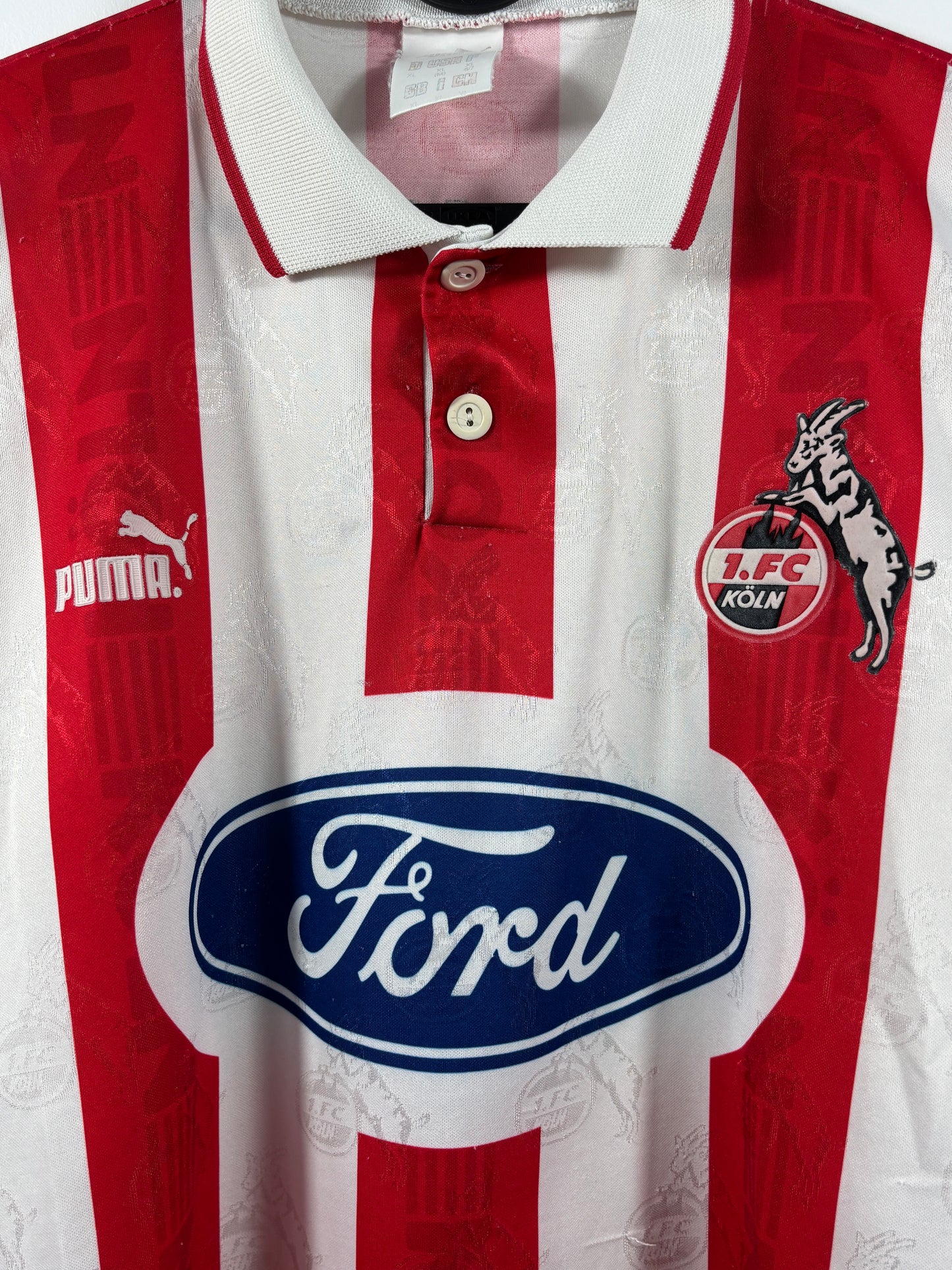 1. FC Köln 1995/1996 Heimtrikot Ford – XL - #9
