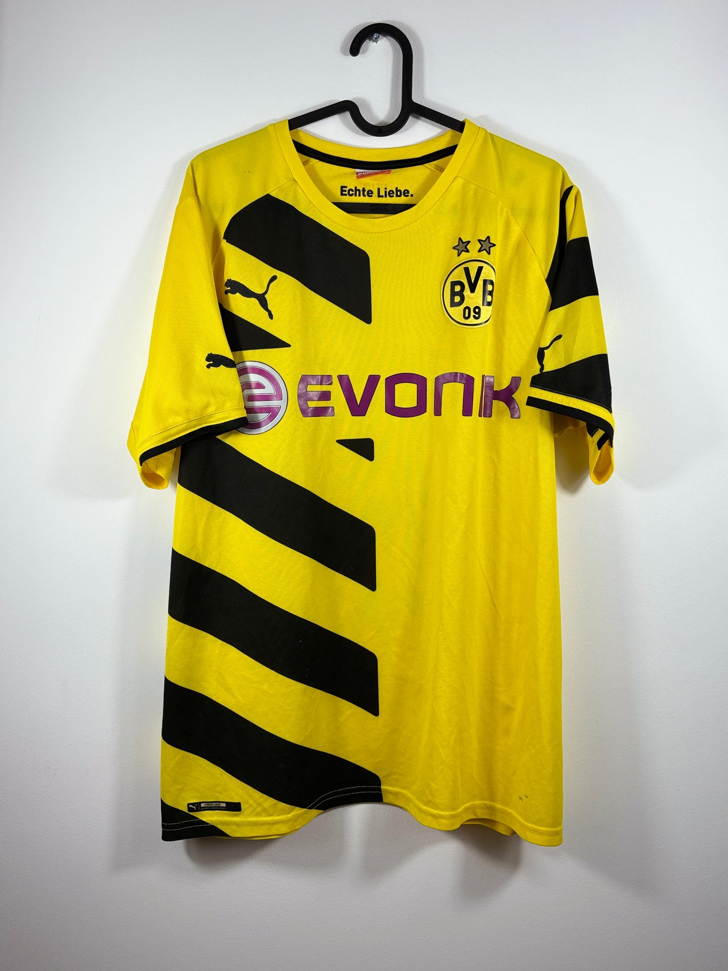 BVB Borussia Dortmund 2014/2015 Heimtrikot - L - #18 Sahin