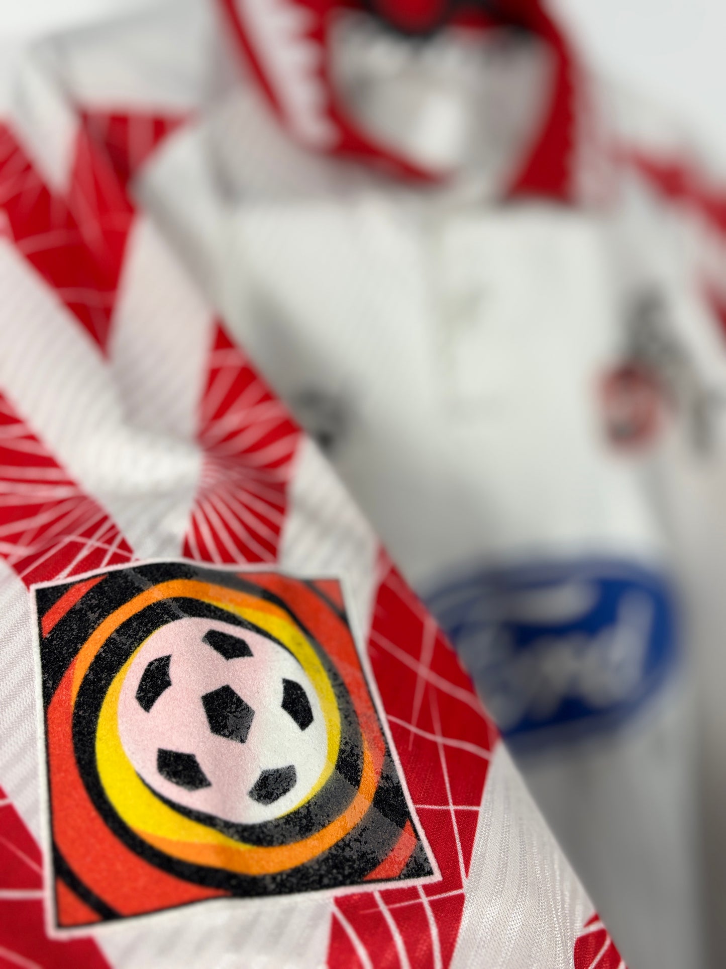 1. FC Köln 1996/1997 Heimtrikot Ford – XL - #15 Oliseh