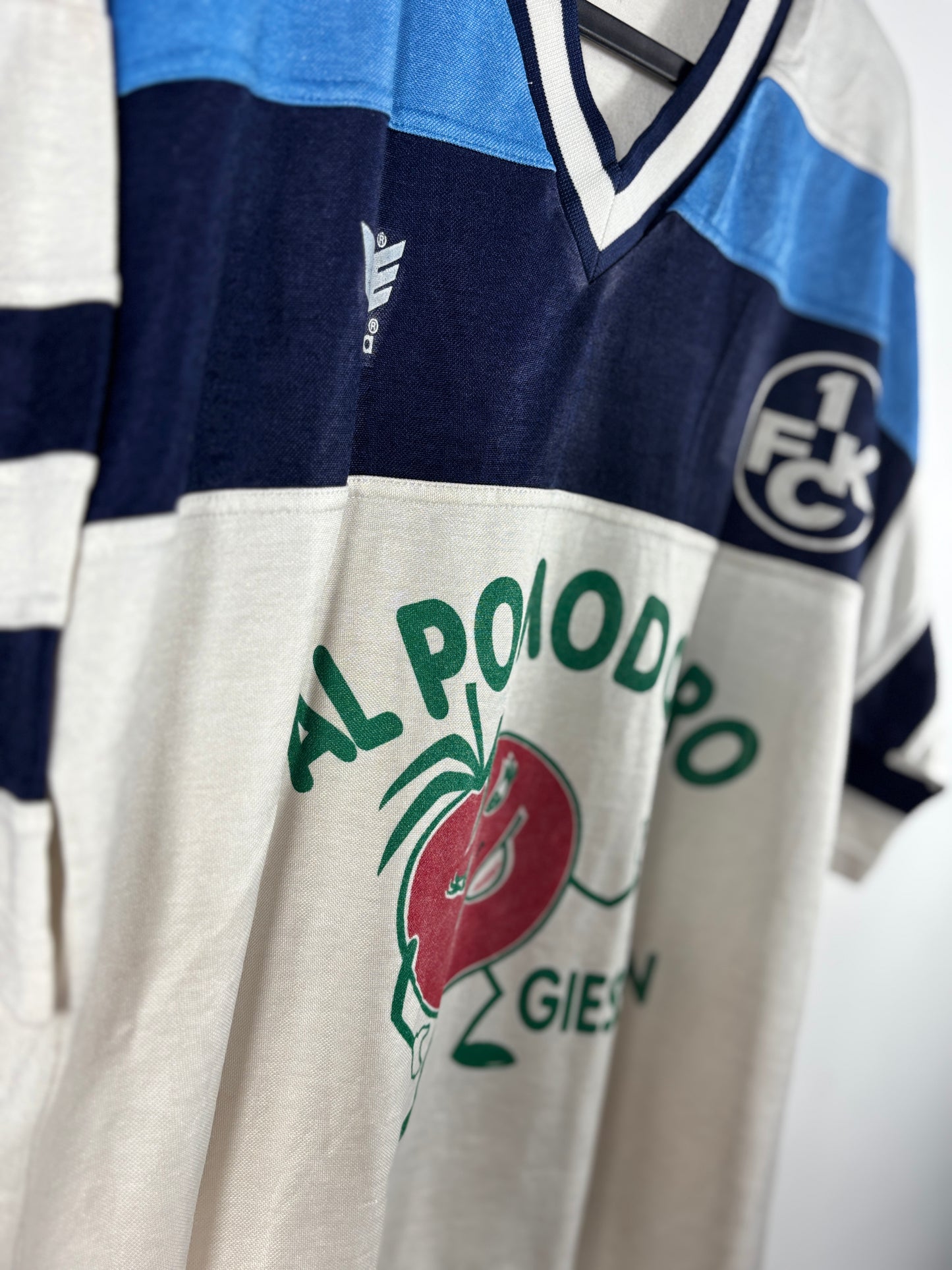 1. FC Kaiserslautern II 1989/1990 Auswärtstrikot - L - (Matchworn)