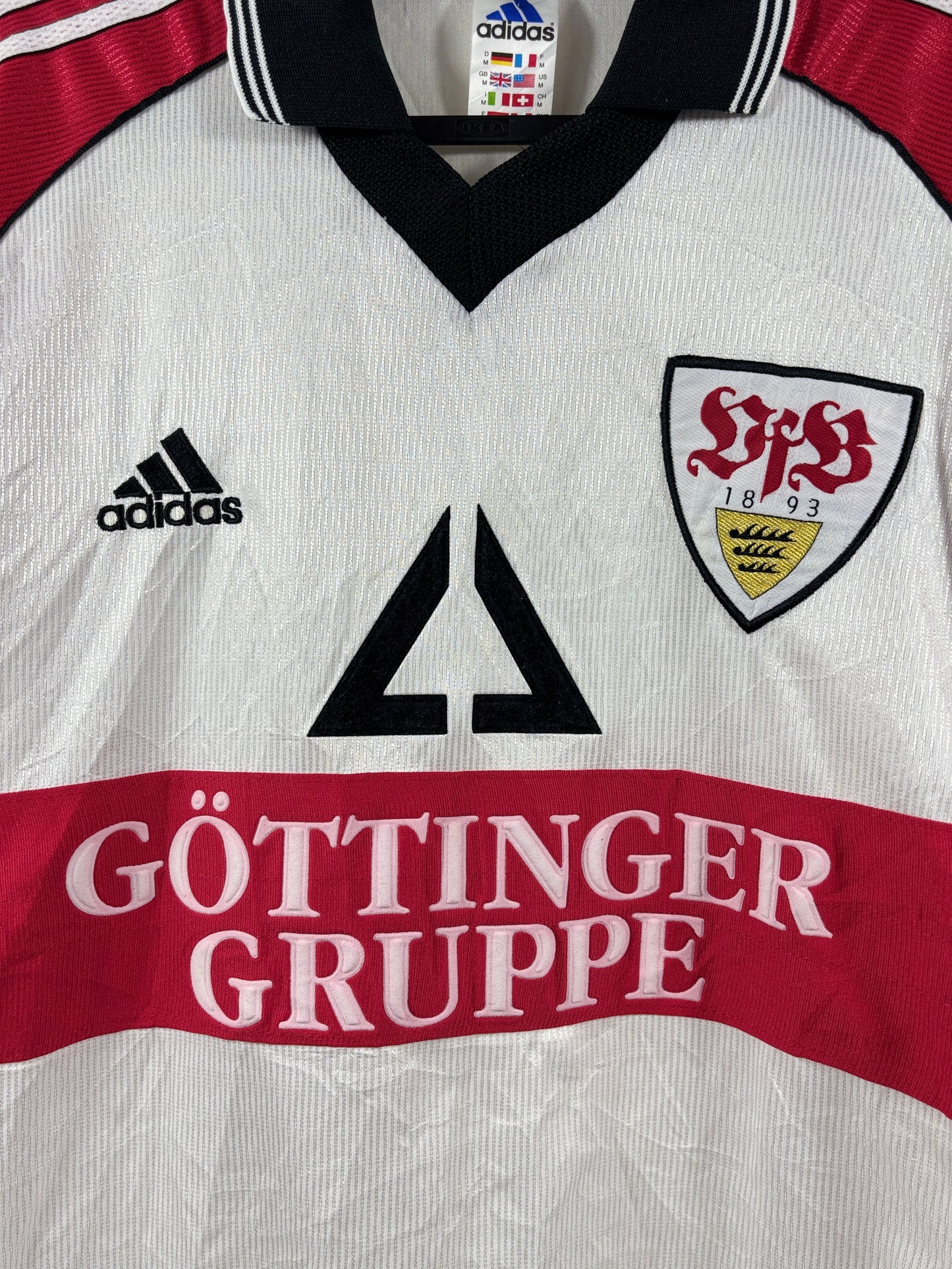 VfB Stuttgart 1997/1998/1999 Heimtrikot - M