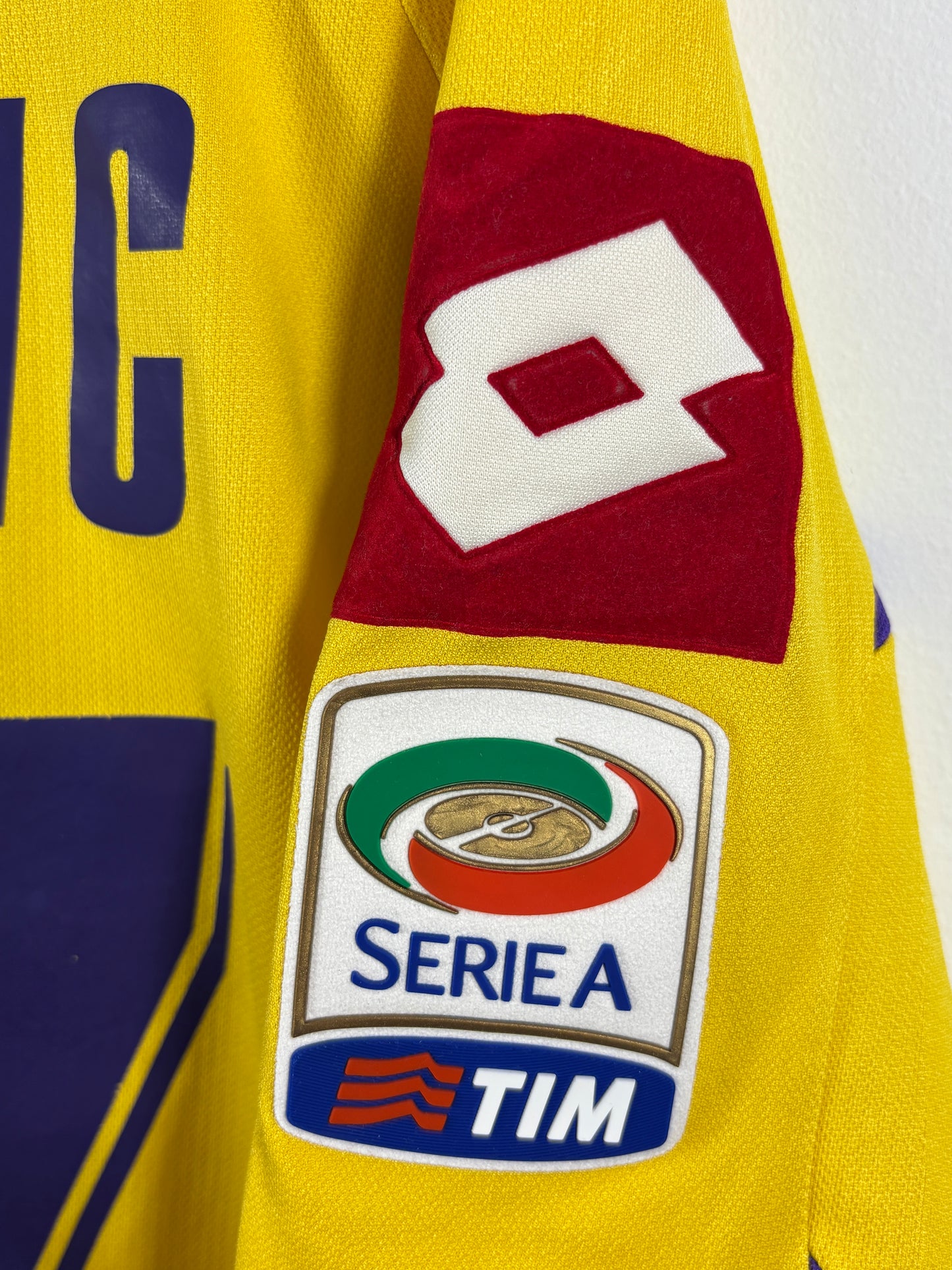 ACF Fiorentina 2010/2011 Ausweichtrikot – XL - #27 Seferovic (signiert)