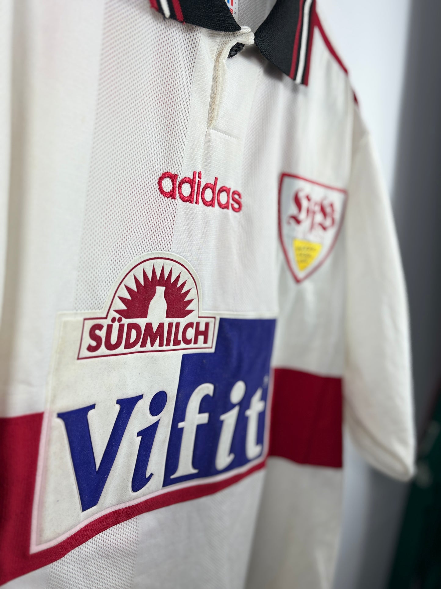 VfB Stuttgart 1996/1997 Heimtrikot - L - #5 Verlaat