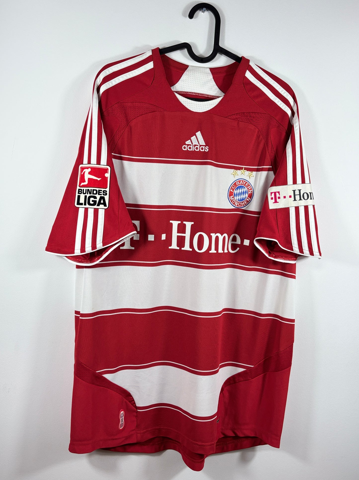 FC Bayern München 2007/2008/2009 Heimtrikot - L - #11 Podolski