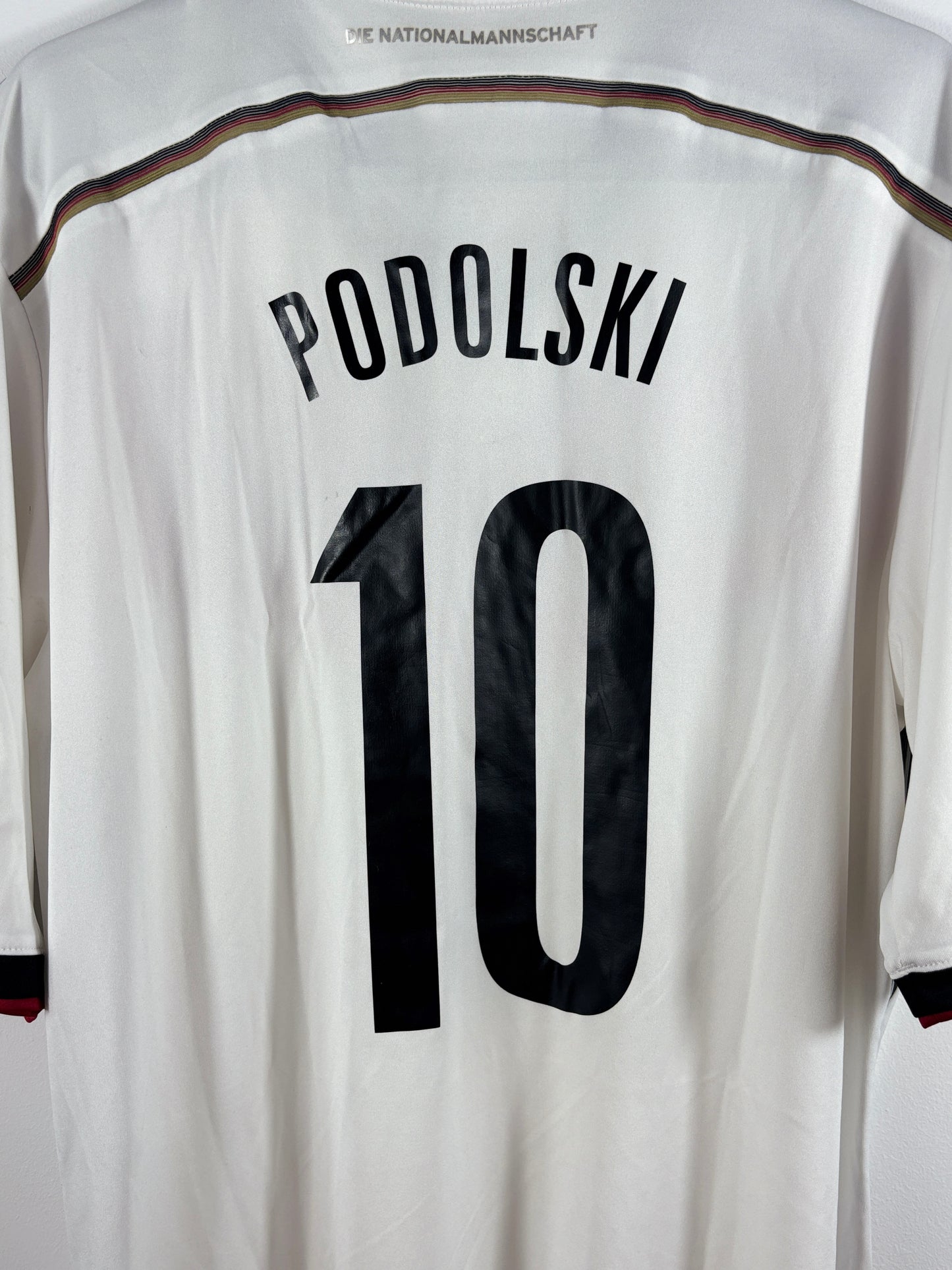 Deutschland DFB 2014 Heimtrikot – L - #10 Podolski