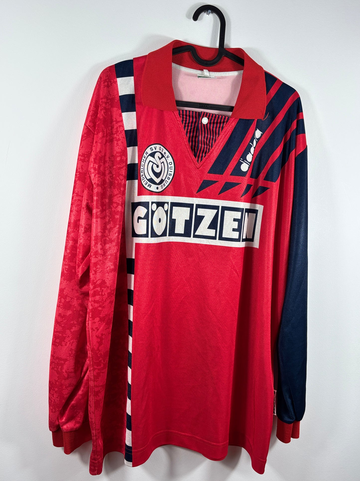 MSV Duisburg 1995/1996 Auswärtstrikot Langarm – XXL - #20