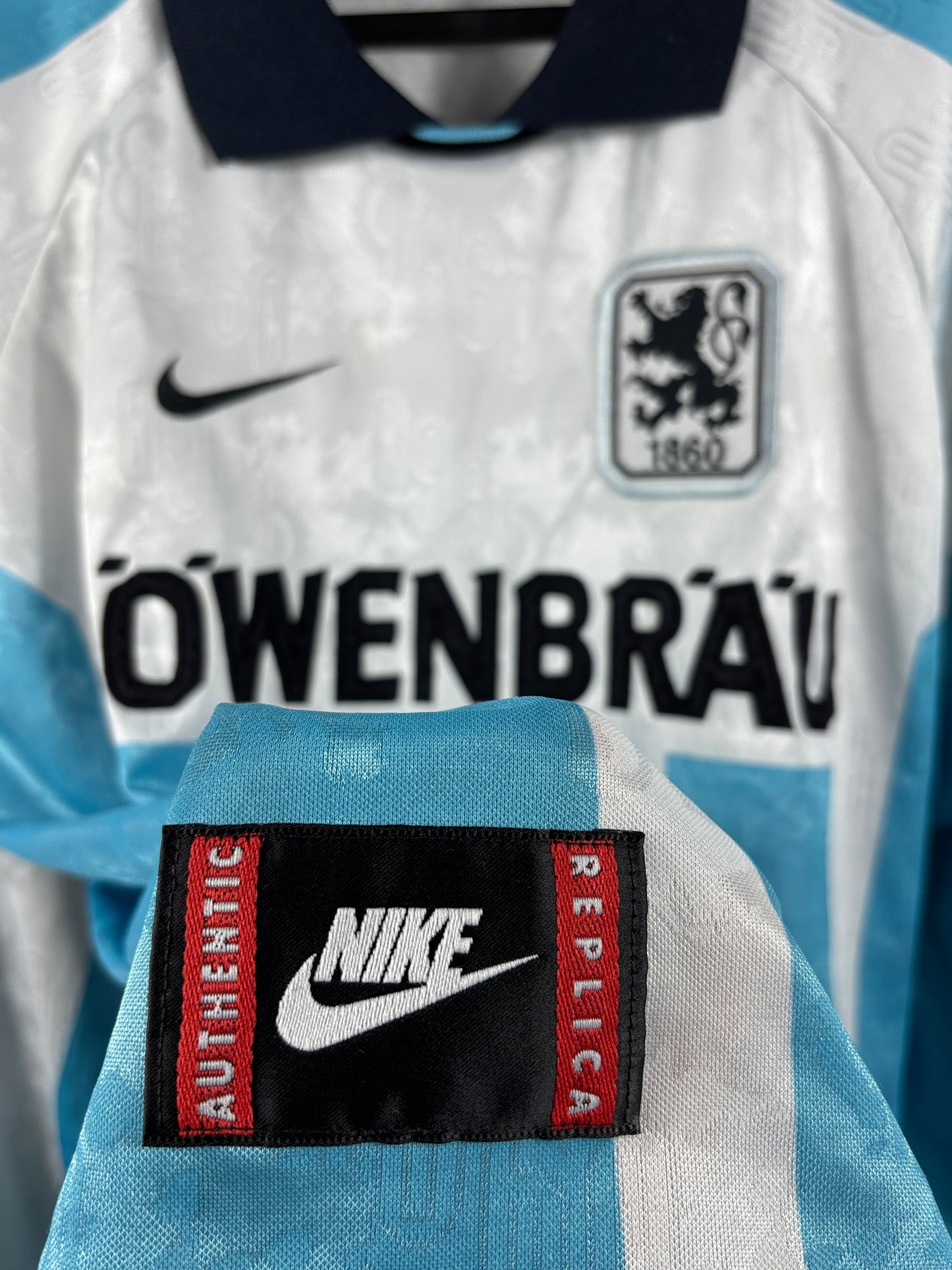 TSV 1860 München 1996/1997 Heimtrikot Löwenbräu – L