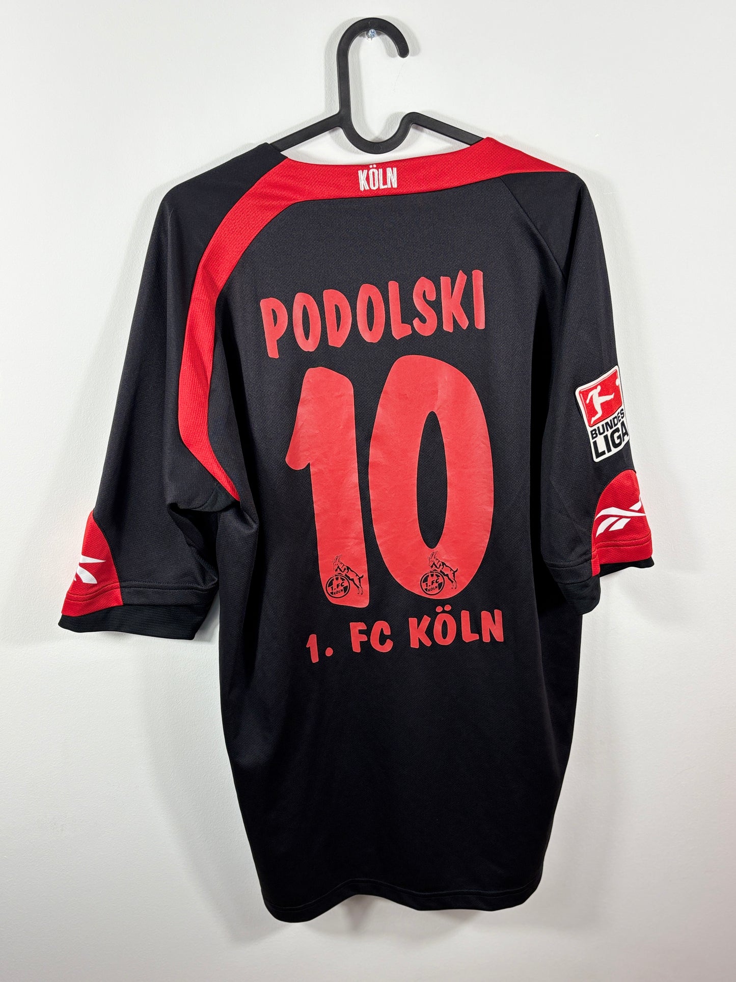 1. FC Köln 2009/2010 Auswärtstrikot Rewe - L/XL - #10 Podolski