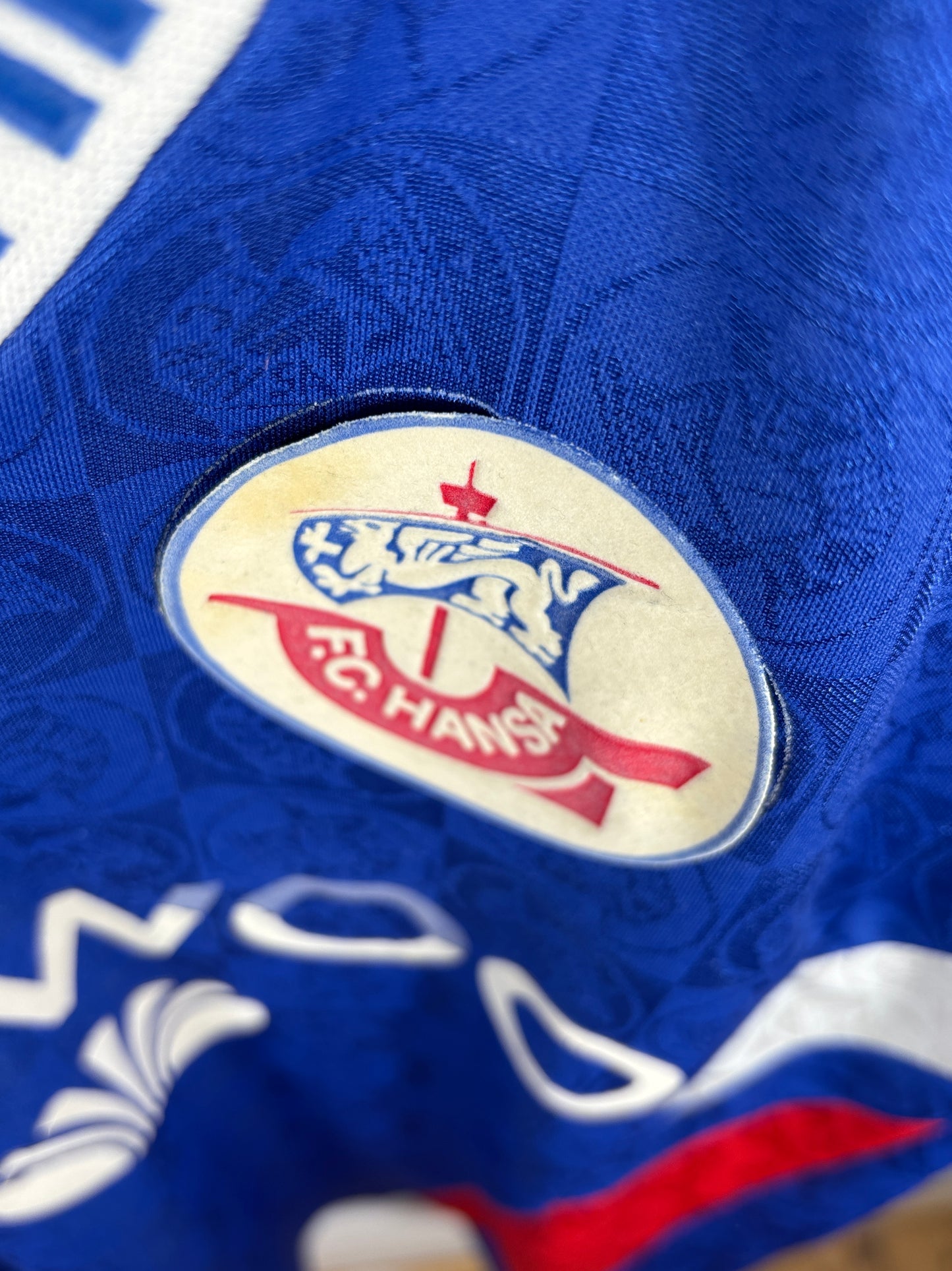 Hansa Rostock  1996/1997 Heimtrikot Daewoo - L/XL - #19 Studer