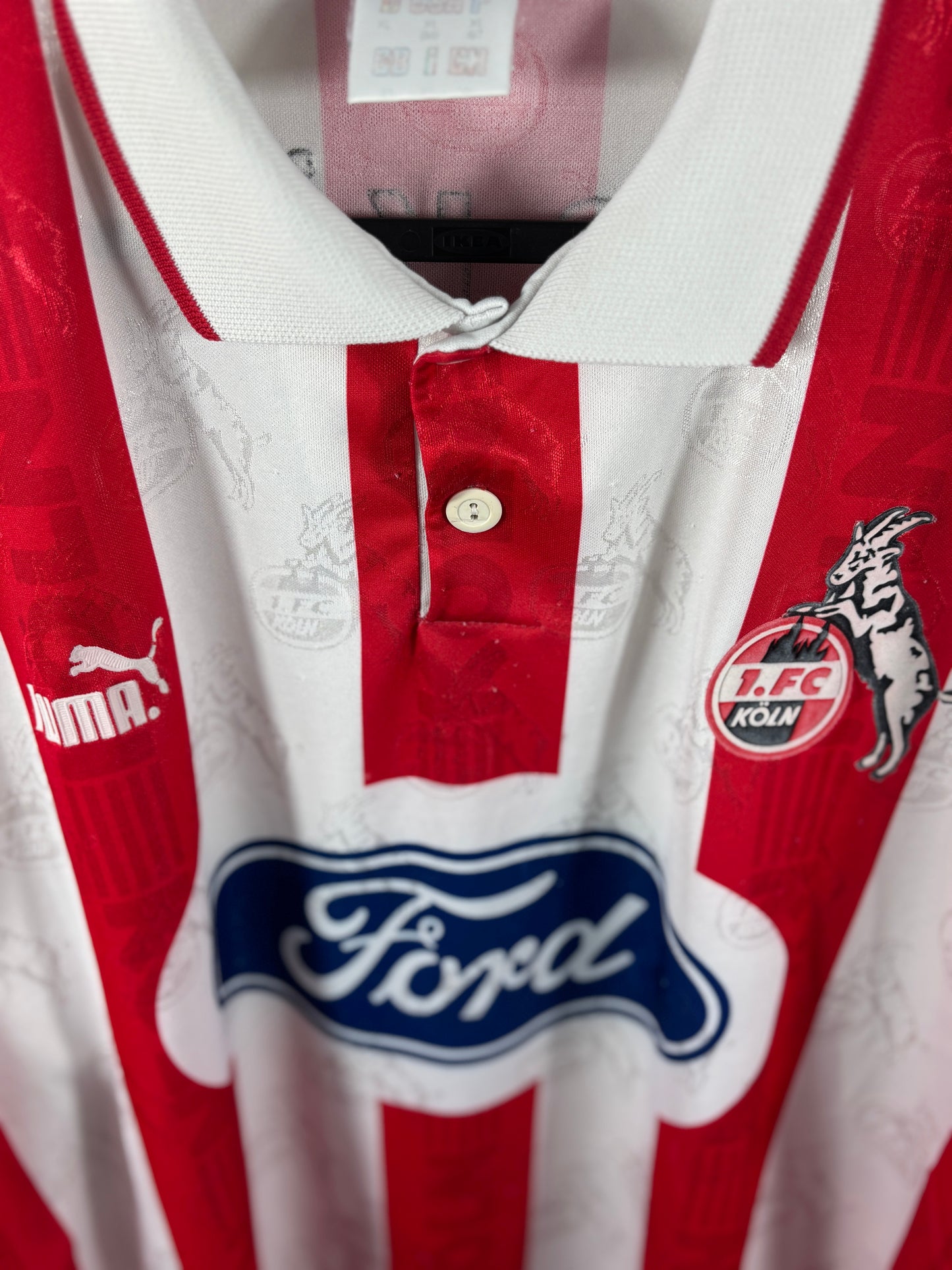 1. FC Köln 1995/1996 Heimtrikot Ford – XL - #9