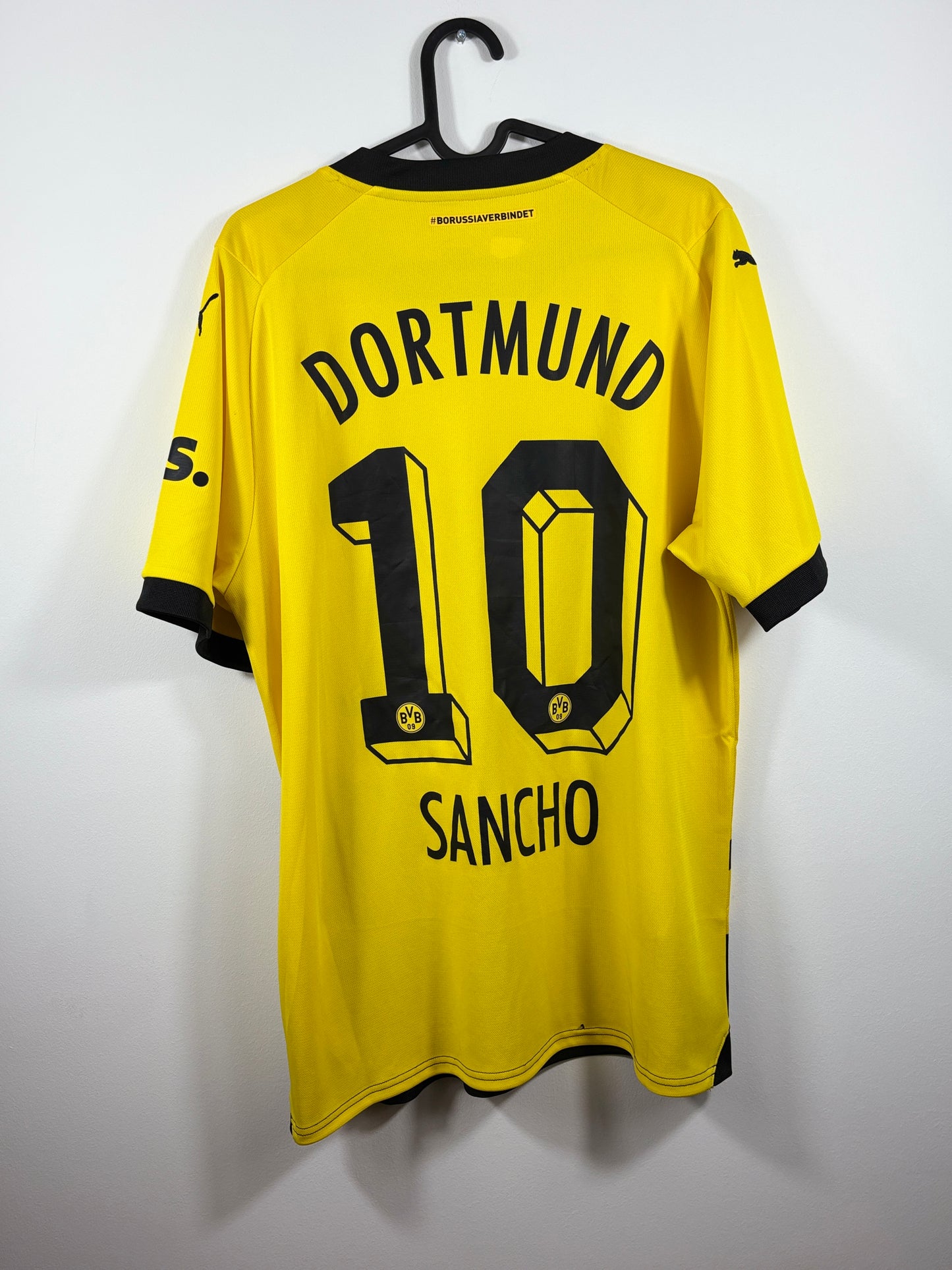 BVB Borussia Dortmund 2023/2024 Heimtrikot - L - #10 Sancho (mit Original Rechnung & Etiketten)