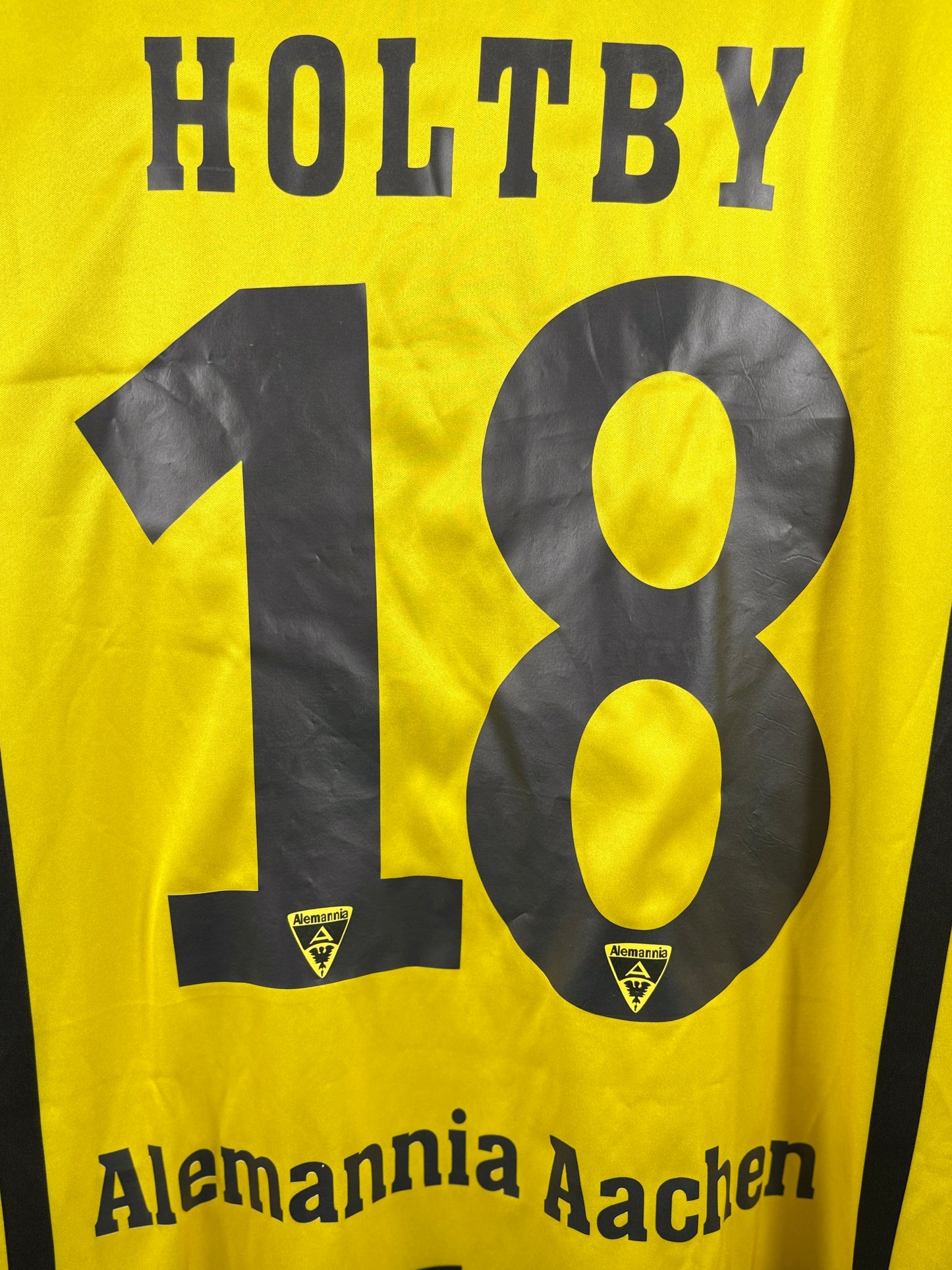 Alemannia Aachen 2008/2009 Heimtrikot - XL - #18 Holtby