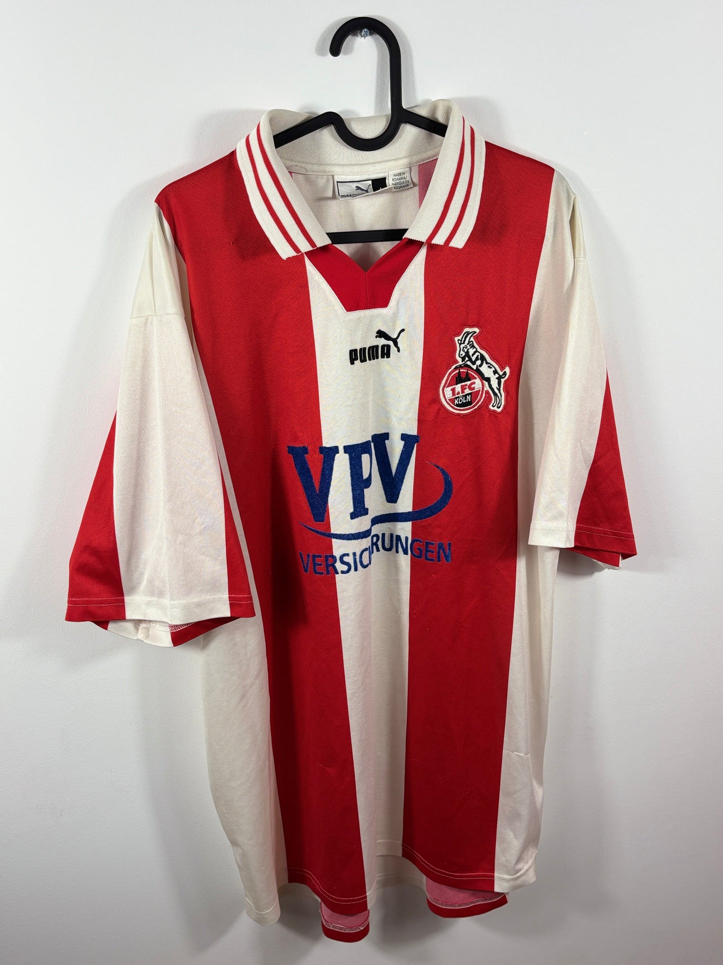 1. FC Köln 2000/2001 Heimtrikot – L - #30 Lottner
