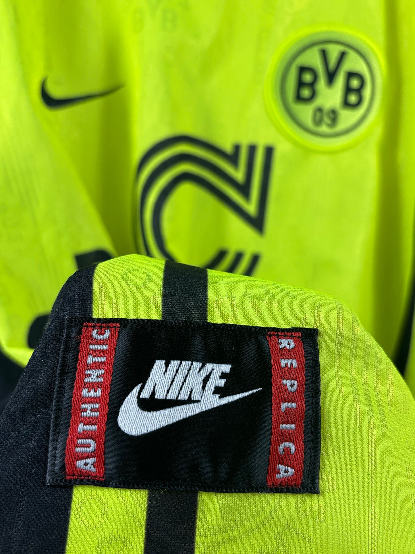 BVB Borussia Dortmund 1996/1997 Heimtrikot - XL - #10 Möller
