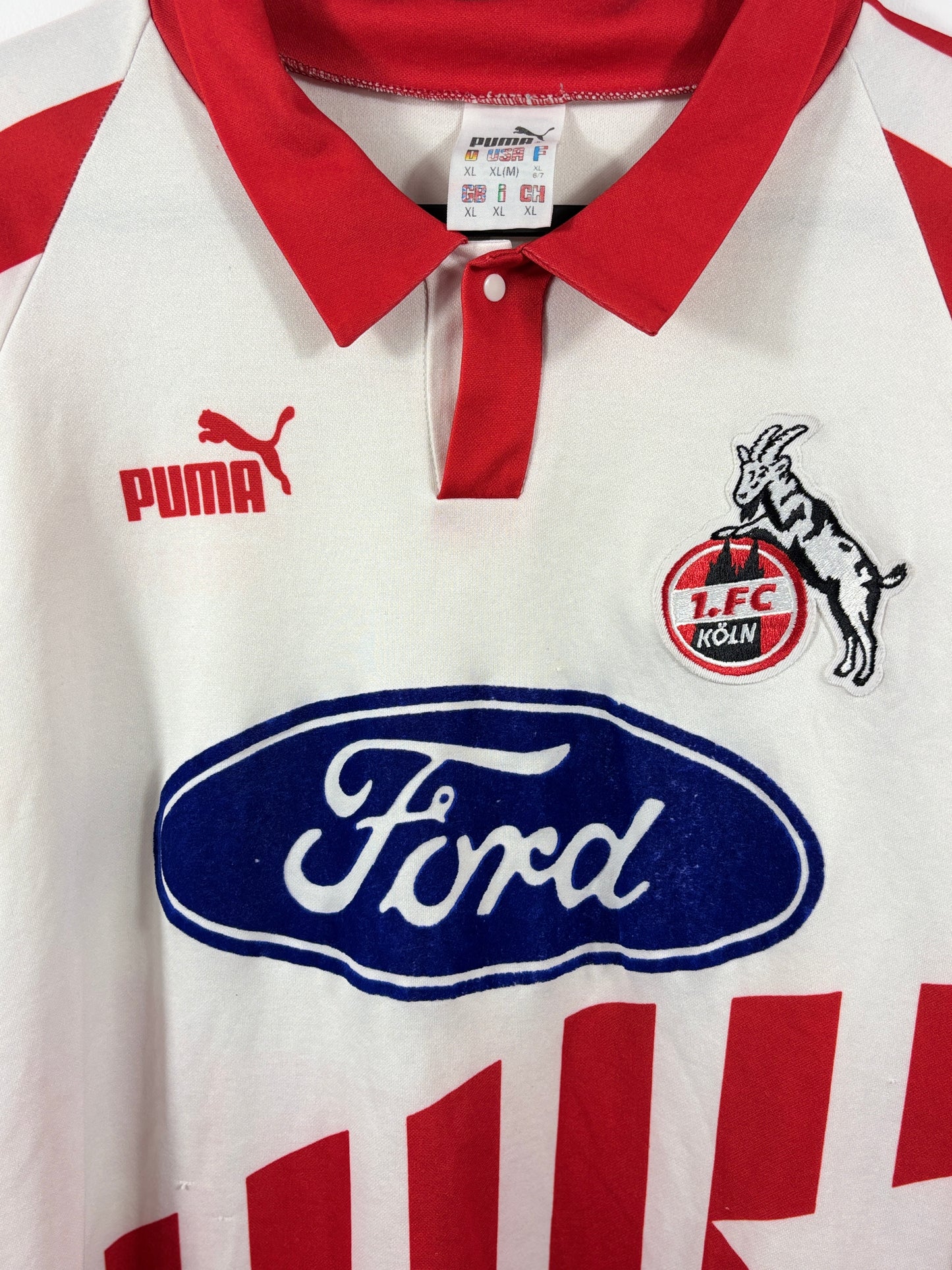 1. FC Köln 1994/1995 Heimtrikot Ford – XL