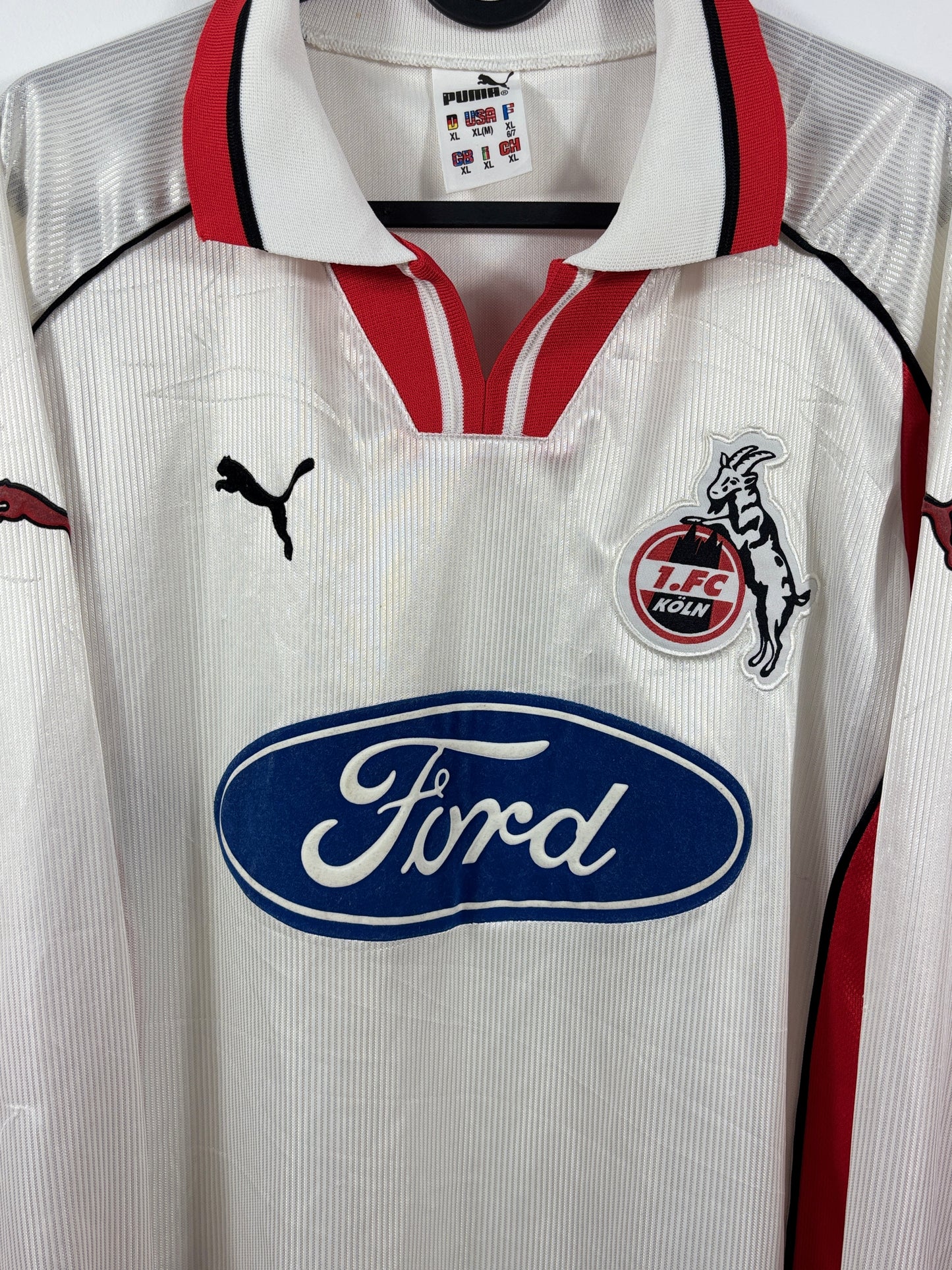 1. FC Köln 1998/1999 Heimtrikot Ford – XL