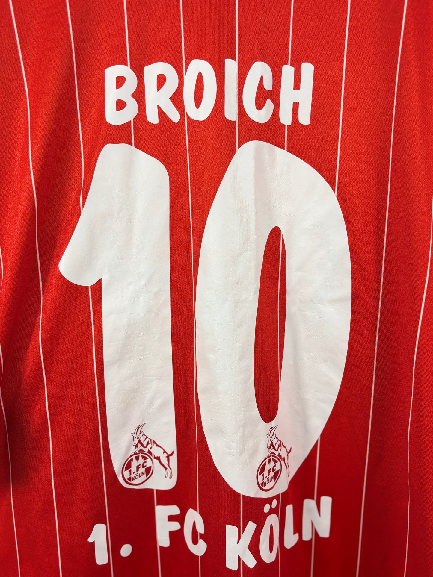 1. FC Köln 2007/2008 Heimtrikot Rewe – XL - #10 Broich