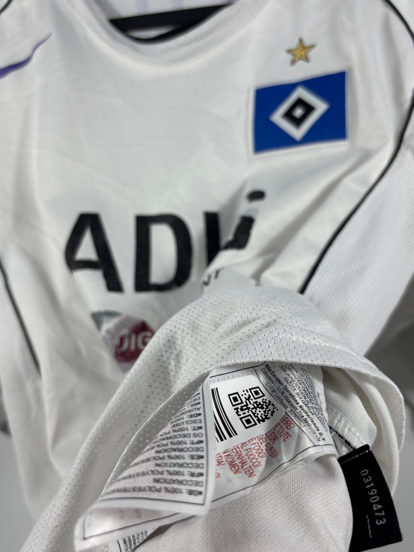 Hamburger SV 2004/2005 Auswärtstrikot - M - #11 Lauth