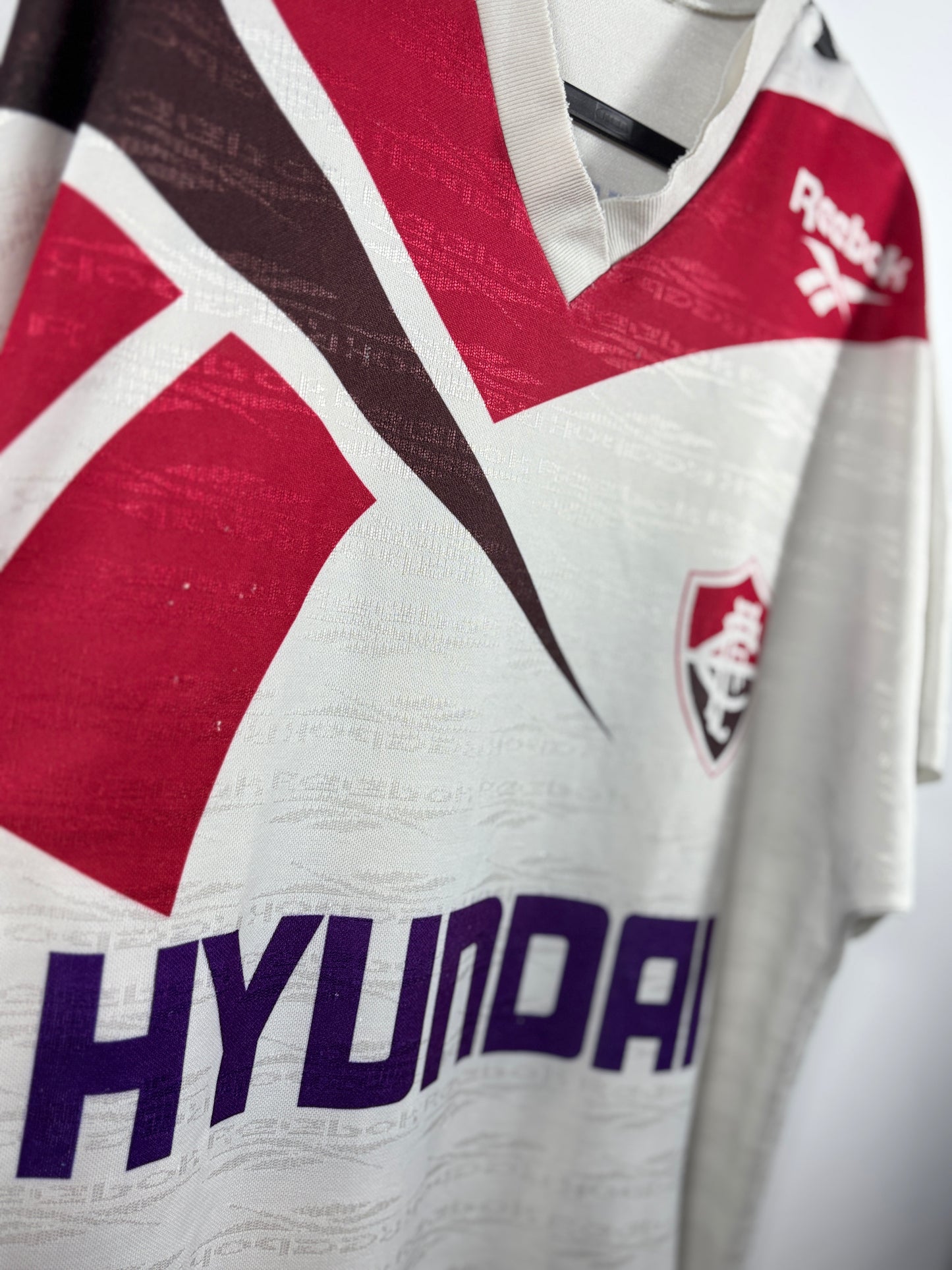 Camisa Fluminense 1995/1996 Auswärtstrikot - L (DEFEKT)
