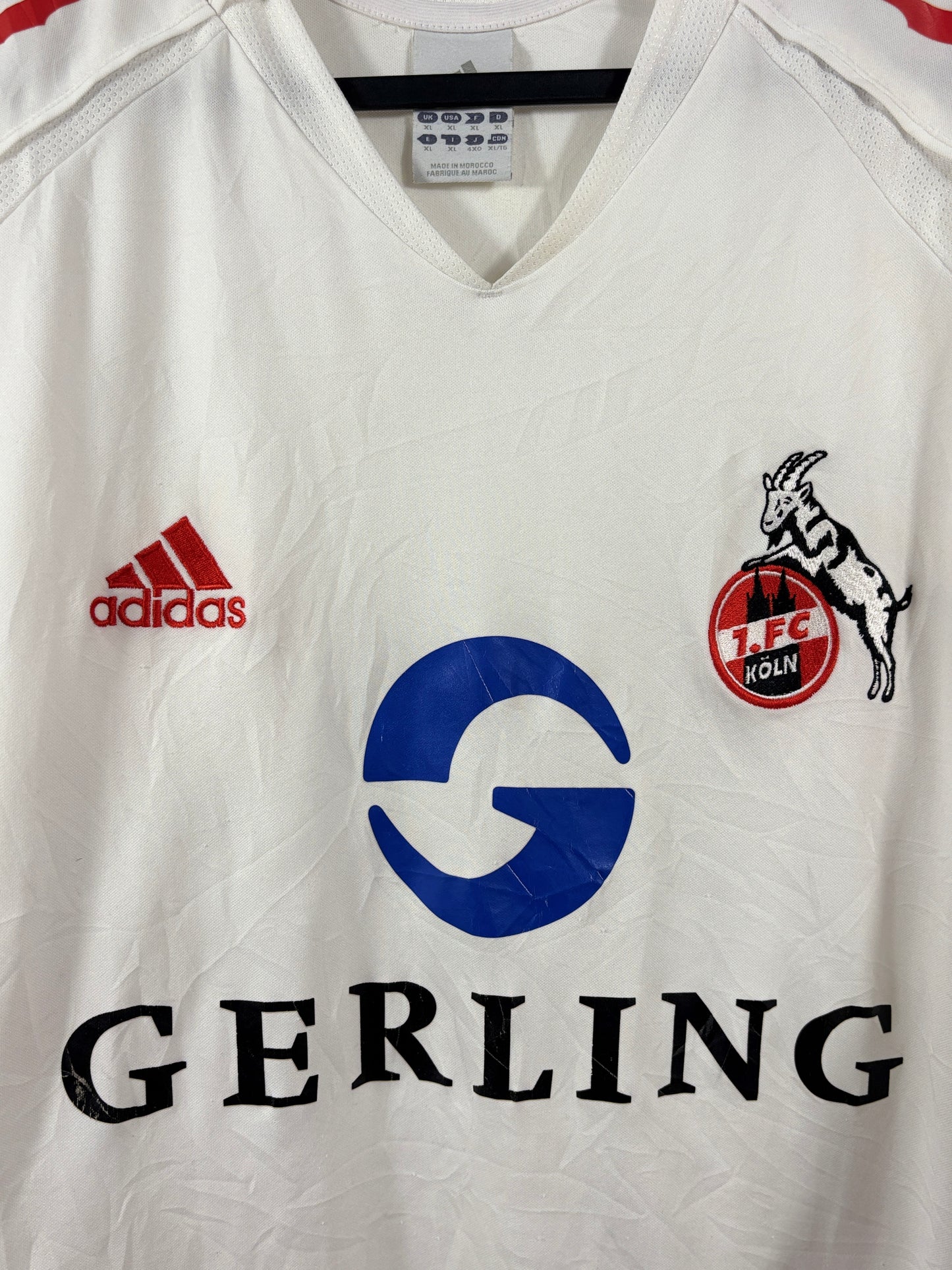 1. FC Köln 2005/2006 Heimtrikot Gerling – XL