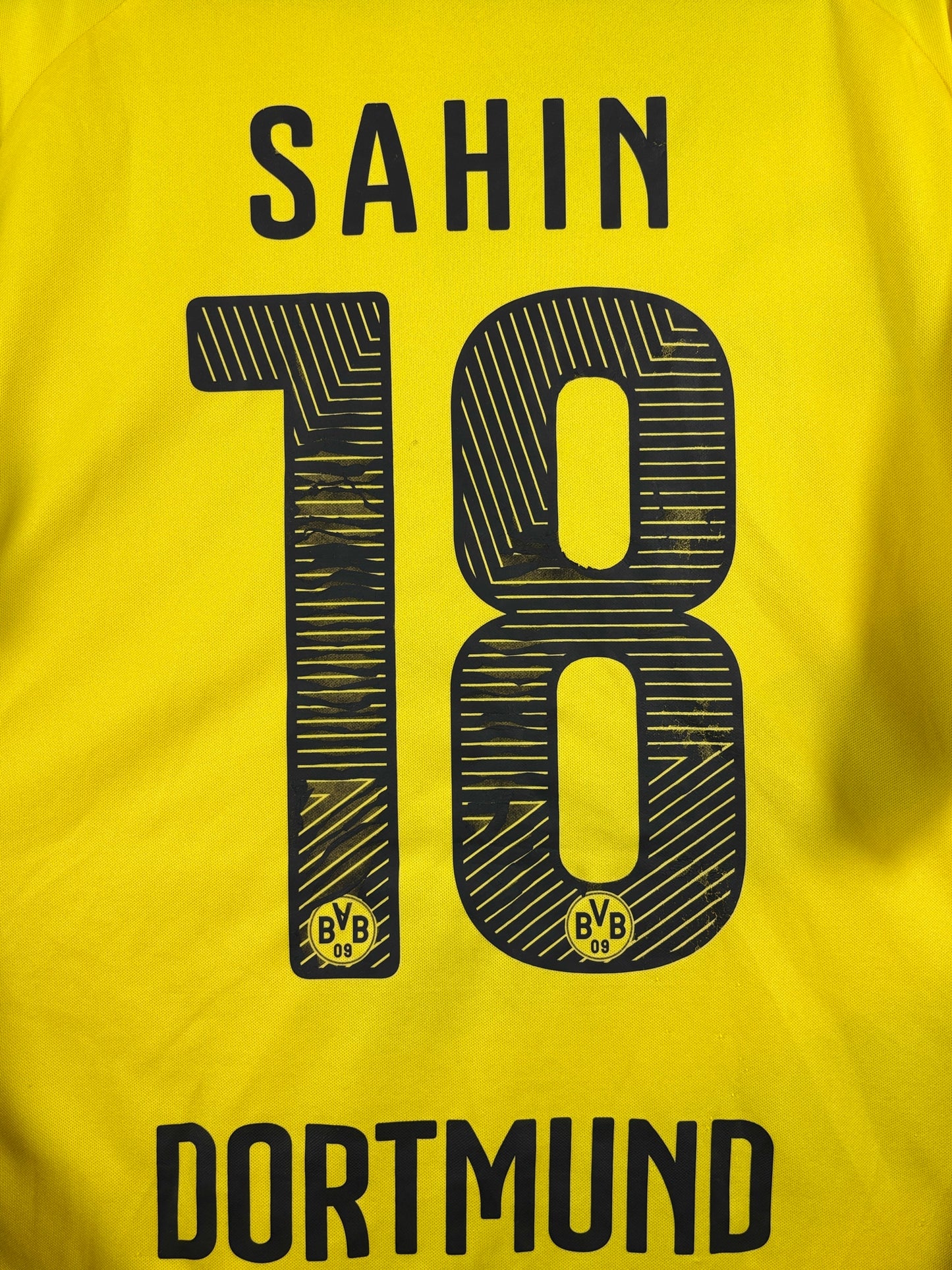 BVB Borussia Dortmund 2014/2015 Heimtrikot - L - #18 Sahin