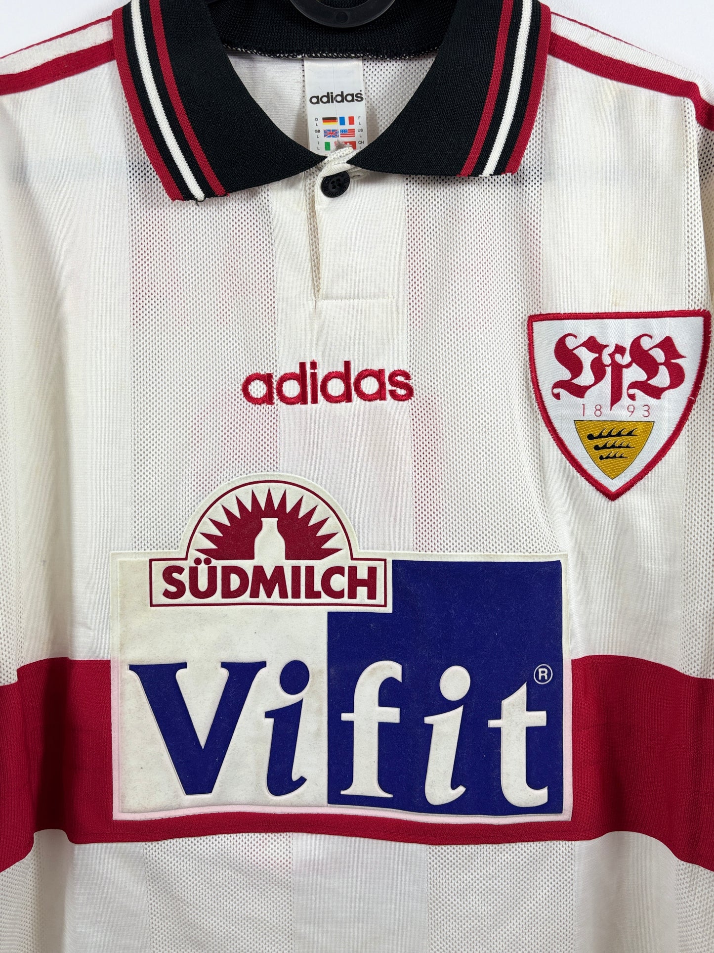 VfB Stuttgart 1996/1997 Heimtrikot - L - #5 Verlaat