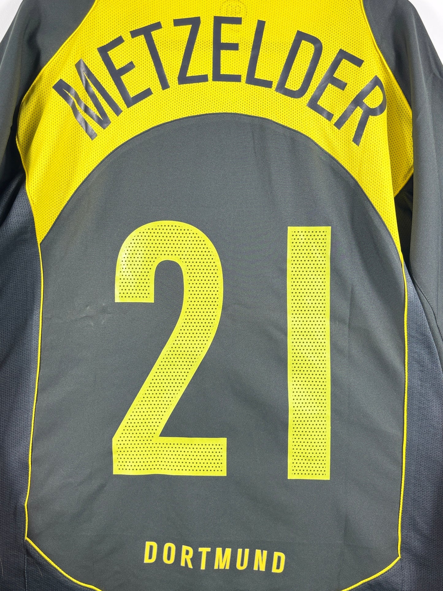 BVB Borussia Dortmund 2004/2005 Auswärtstrikot - XL - #21 Metzelder