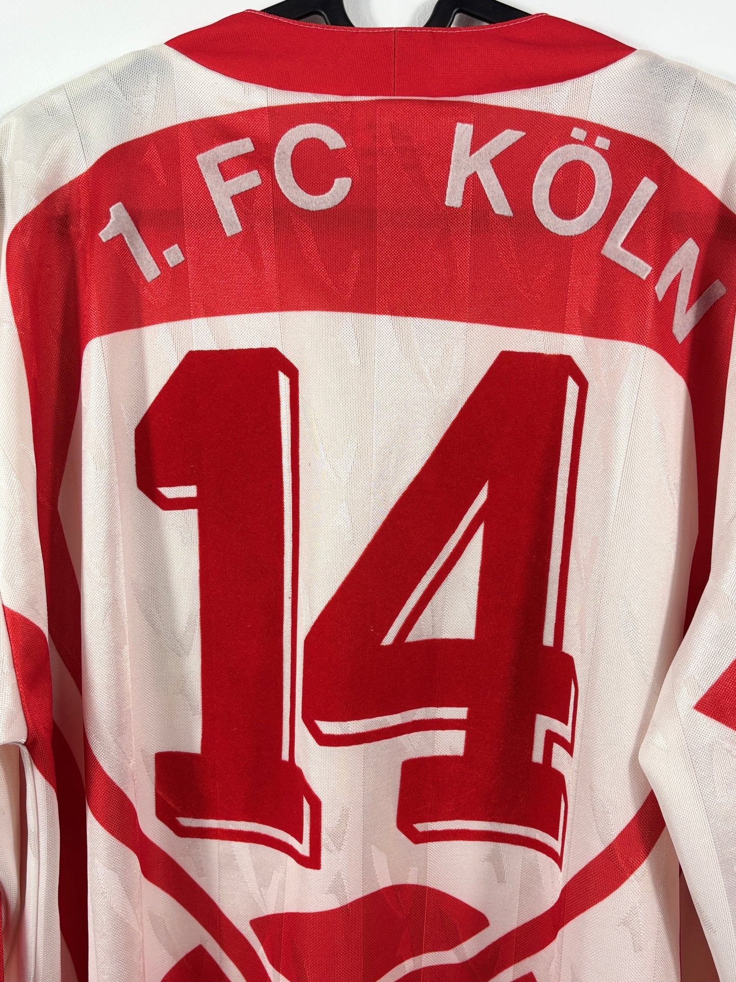 1. FC Köln 1993/1994 Heimtrikot Pepsi – XL - #14 (Matchworn)