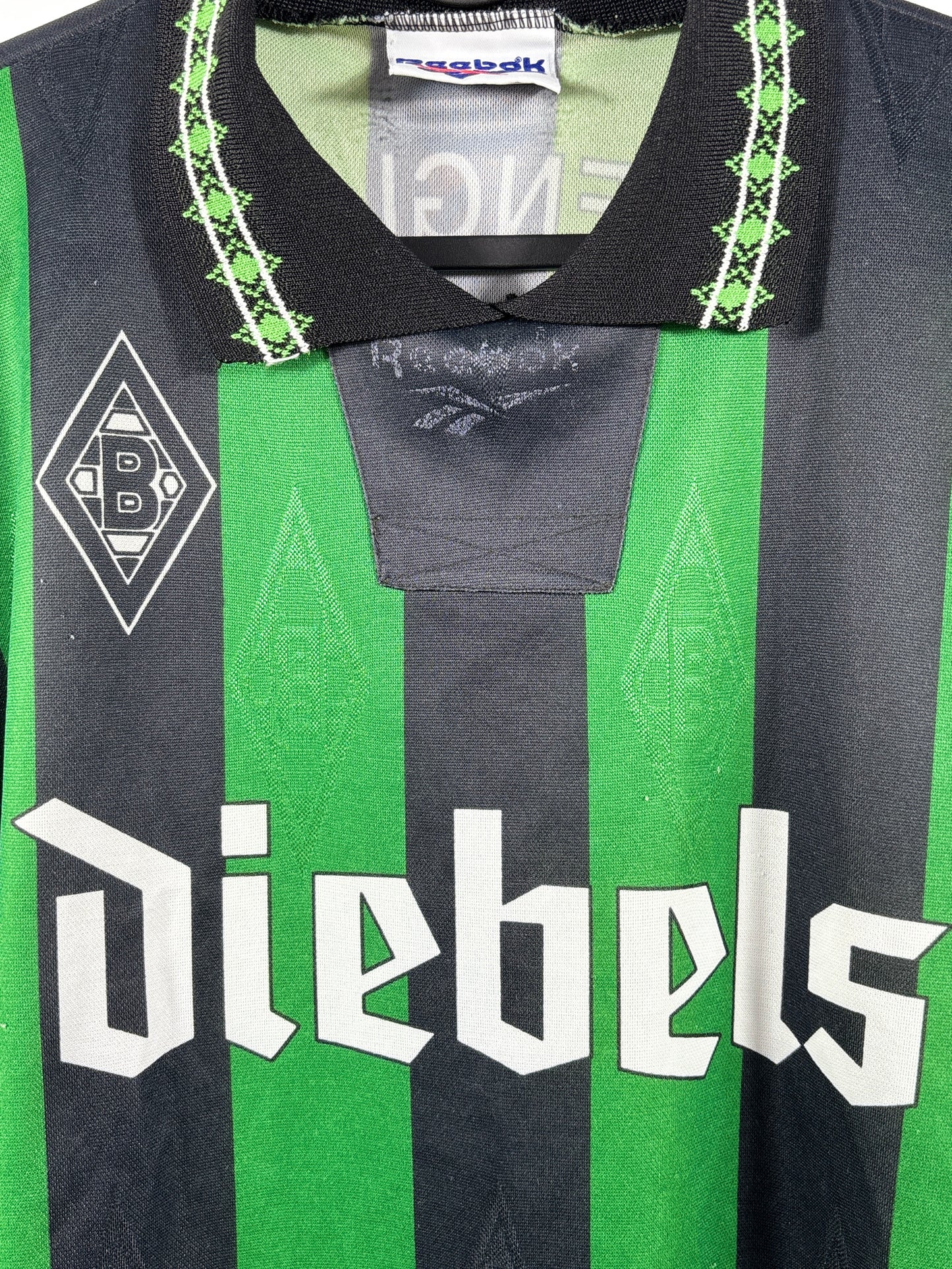 Borussia Mönchengladbach 1995/1996 Heimtrikot Diebels - XL