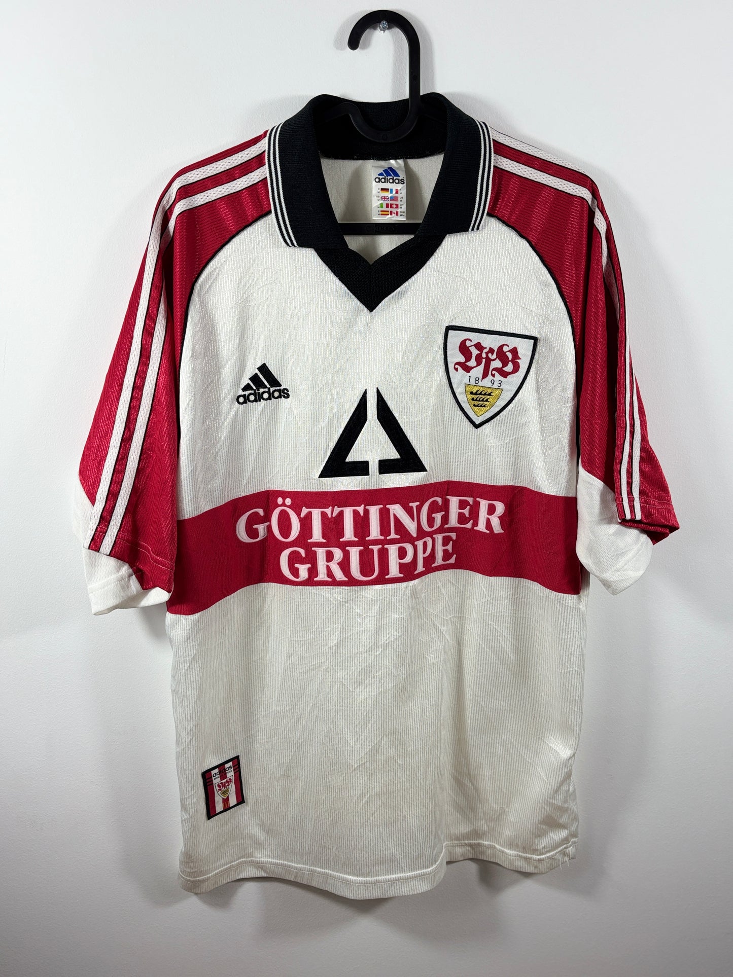 VfB Stuttgart 1997/1998/1999 Heimtrikot - M