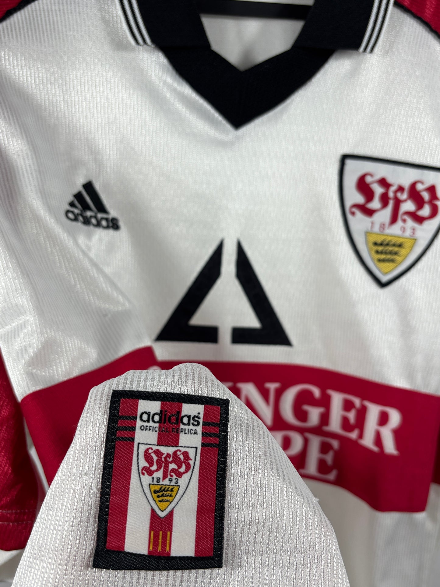 VfB Stuttgart 1997/1998/1999 Heimtrikot - L