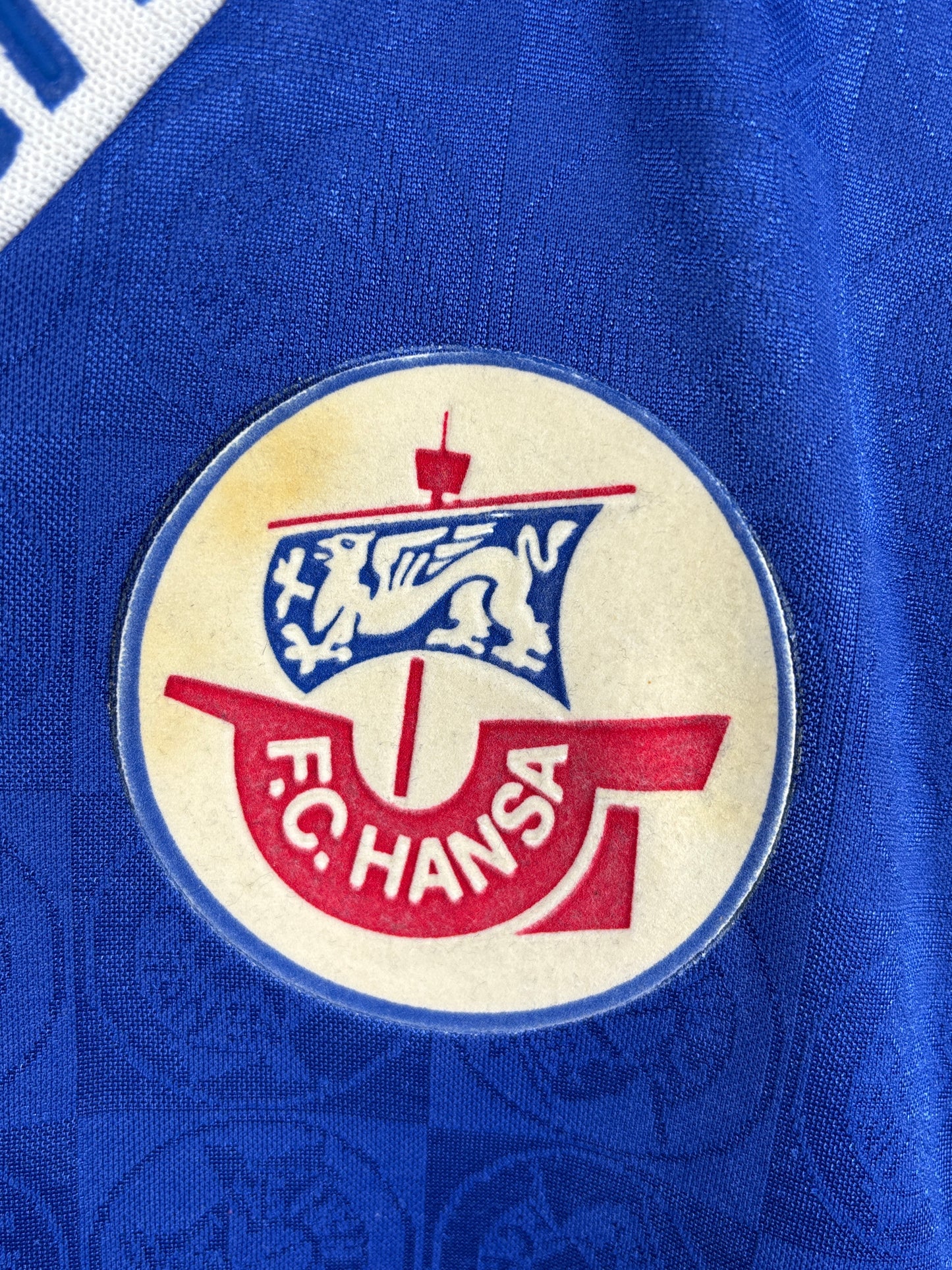 Hansa Rostock  1996/1997 Heimtrikot Daewoo - L/XL - #19 Studer