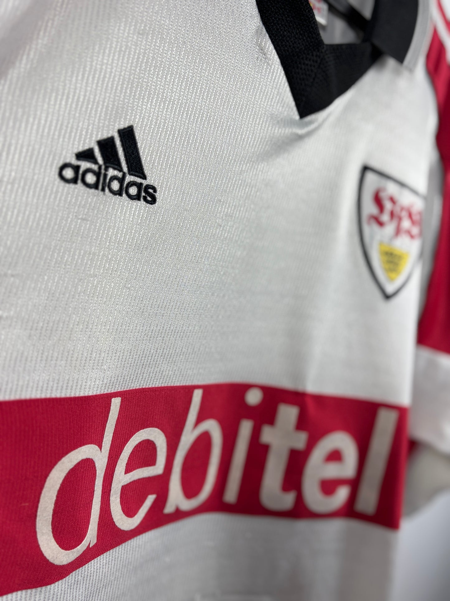 VfB Stuttgart 1996/1997 Heimtrikot - XL - #8 Todt